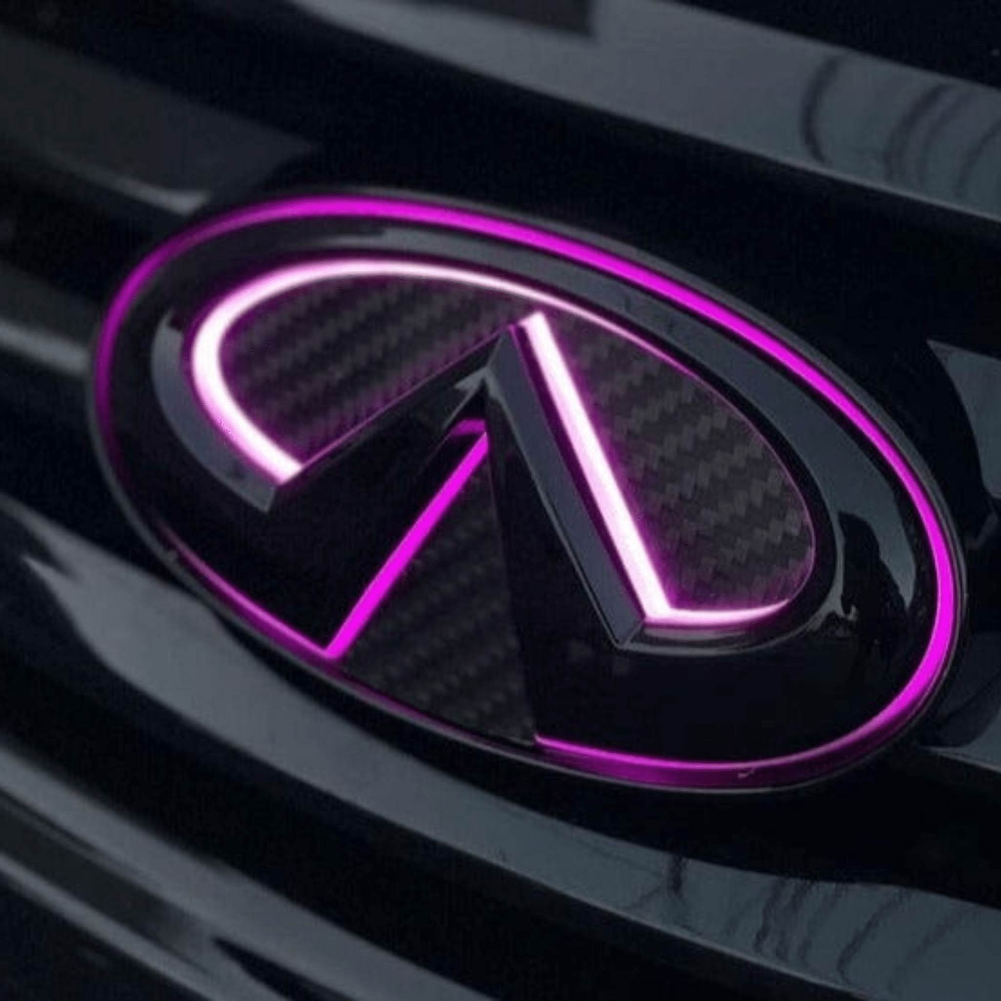 Infiniti G37/G25 Sedan RGB LED Emblem: (2010-2013) â€“ Custom Multicolor LED Lighting by RGB Halo Kits