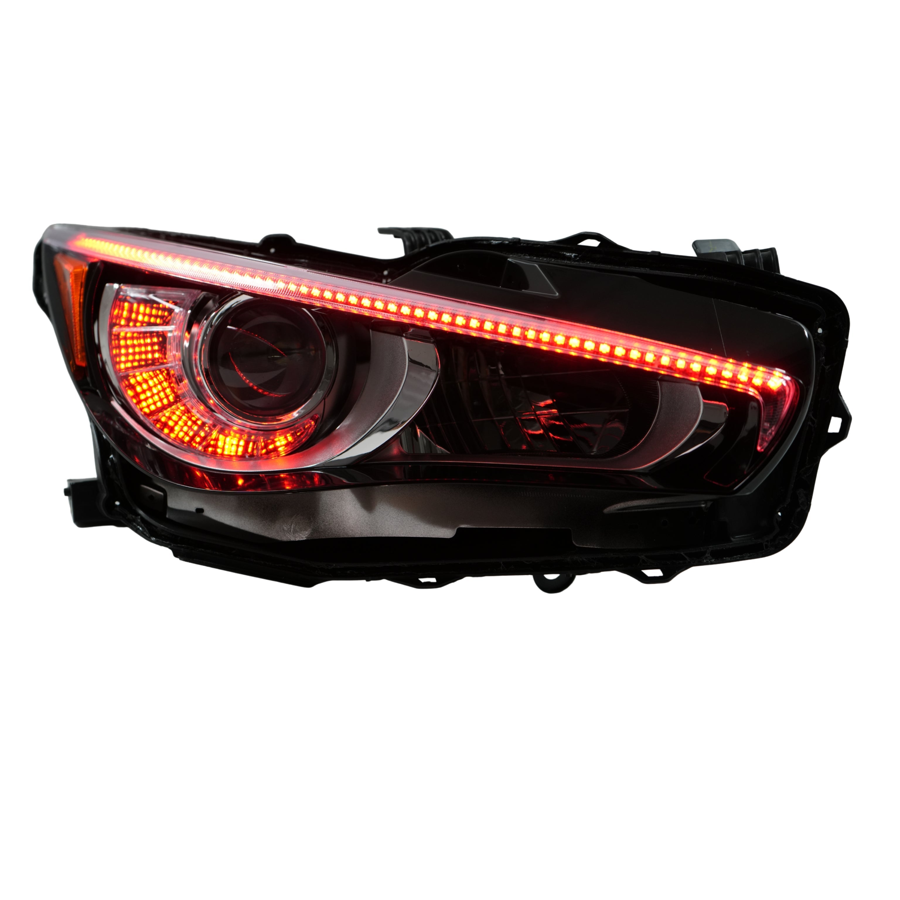Infiniti Q50 Multicolor Flow DRL Boards (2014-2024) – Custom Multicolor LED Lighting by RGB Halo Kits