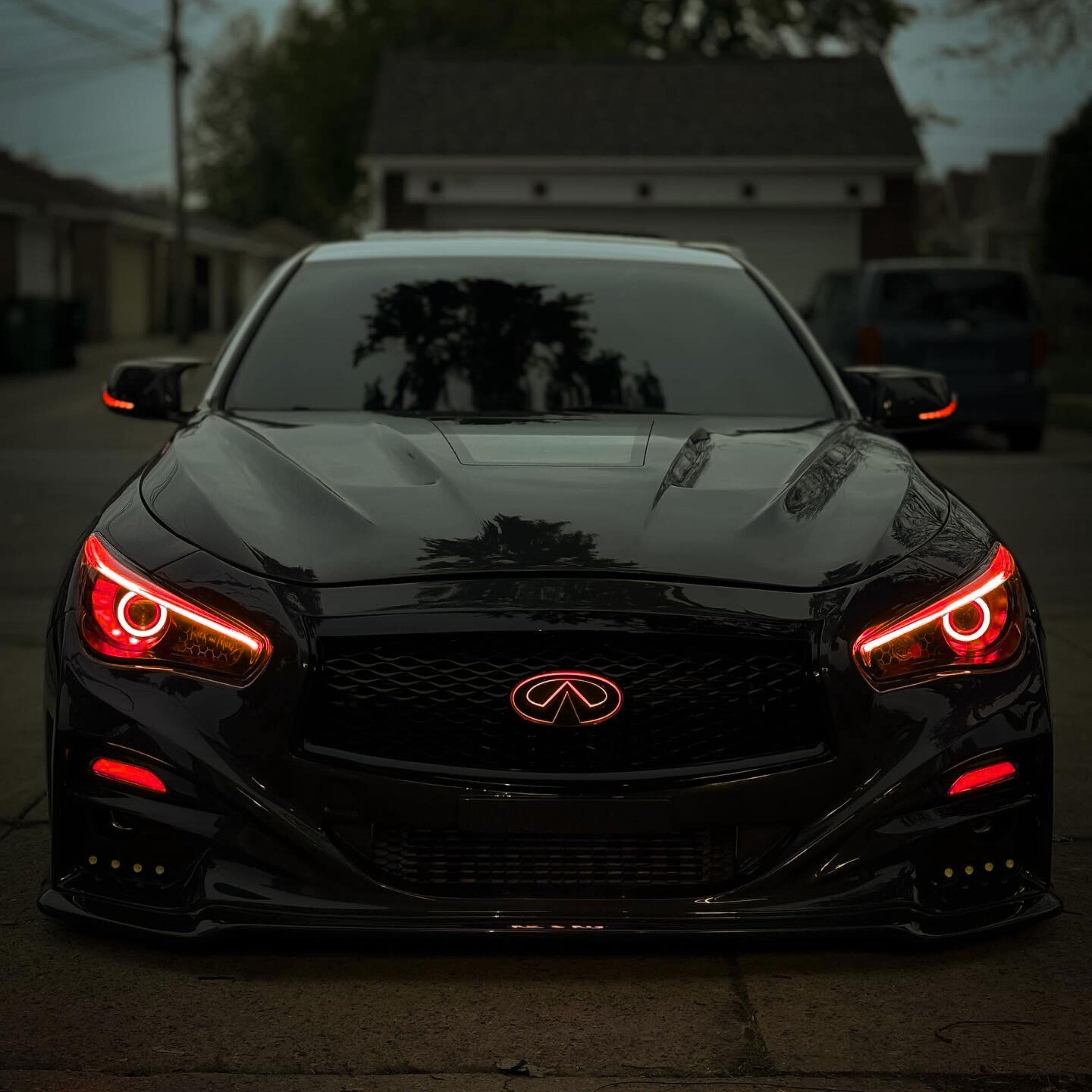 Infiniti Q50 Multicolor Flow DRL Boards (2014-2024) – Custom Multicolor LED Lighting by RGB Halo Kits