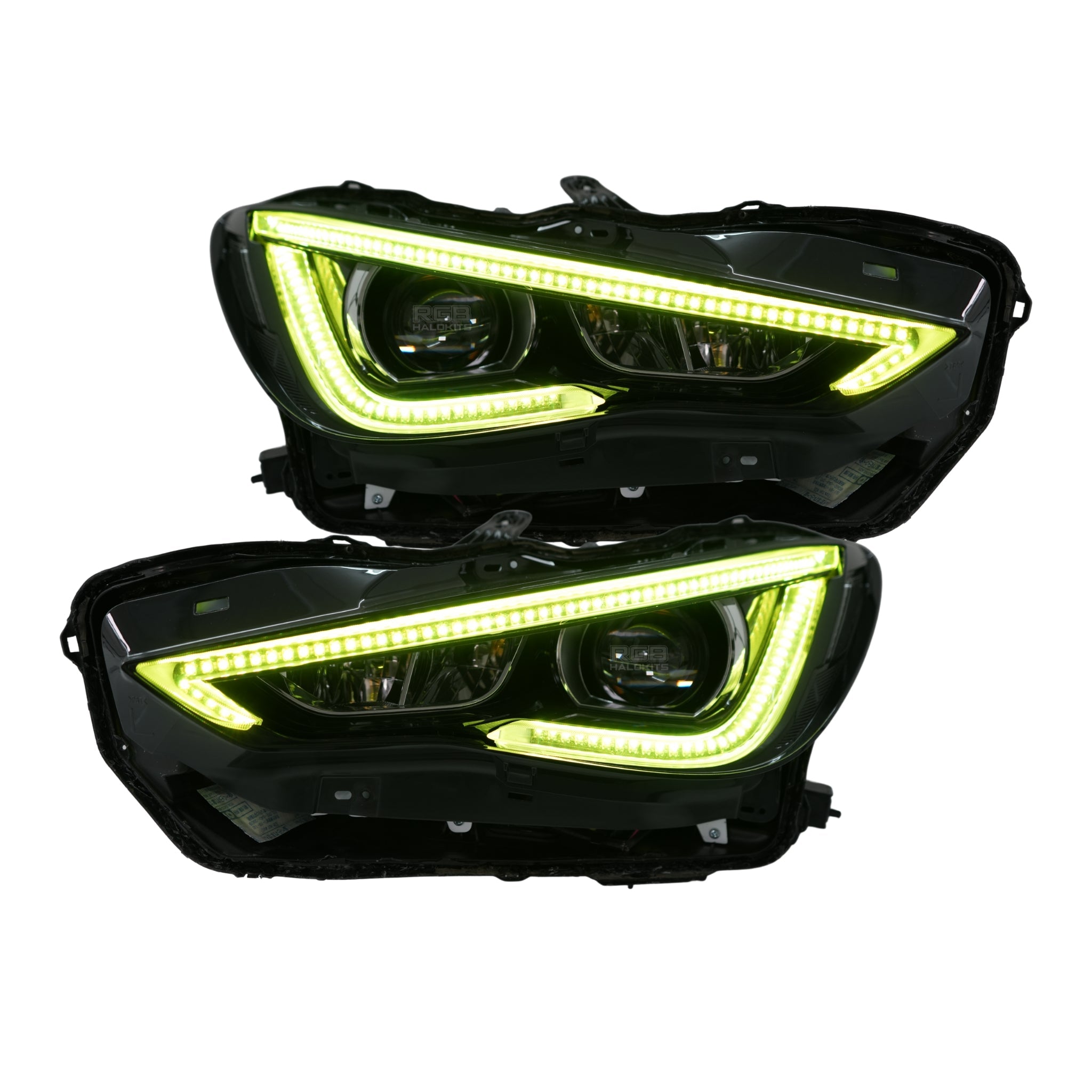 Infiniti Q60 DRL Boards (Multicolor Flow) 2016-2022 – Custom Multicolor LED Lighting by RGB Halo Kits