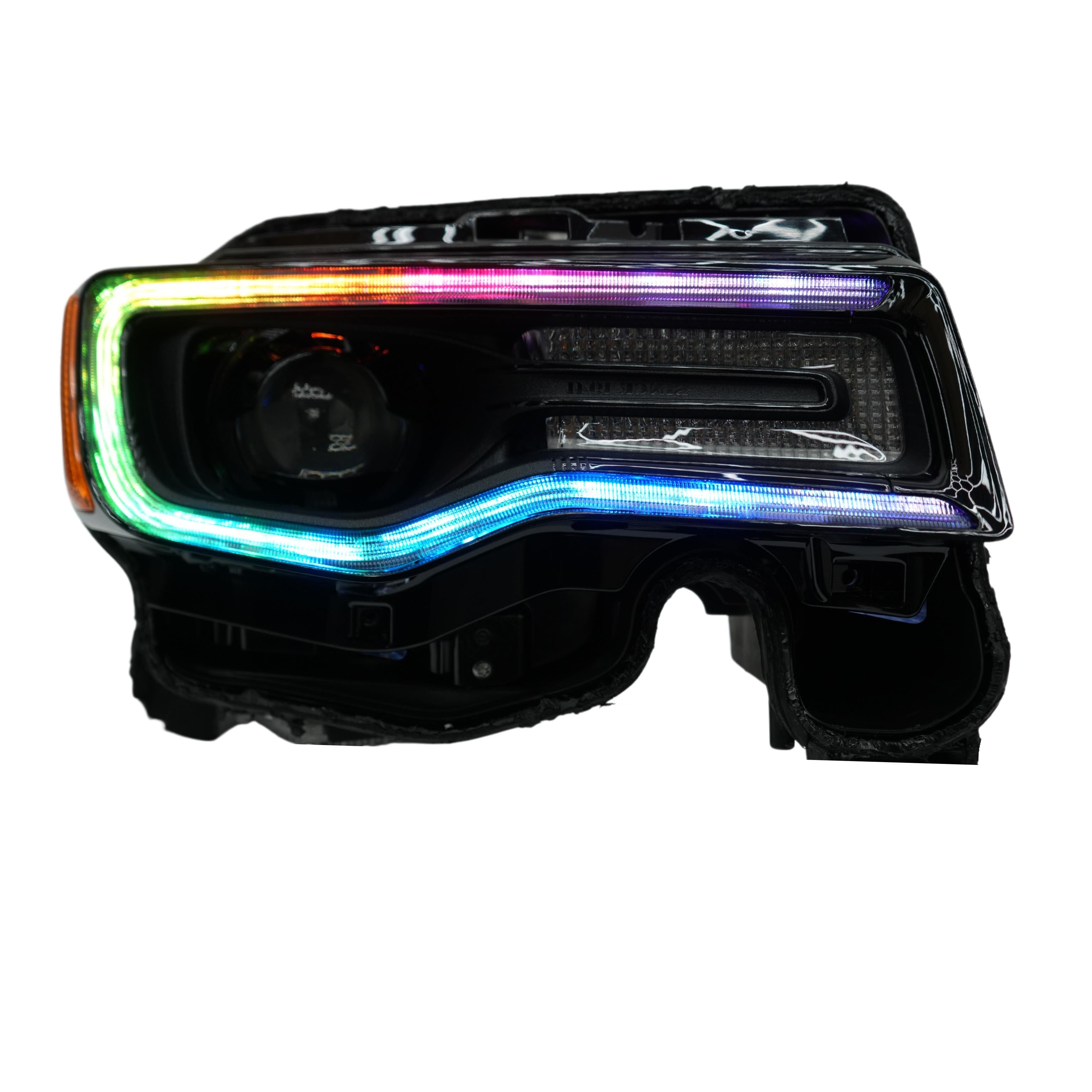 Jeep Grand Cherokee Multicolor DRL Boards (2014-2021) – Custom Multicolor LED Lighting by RGB Halo Kits