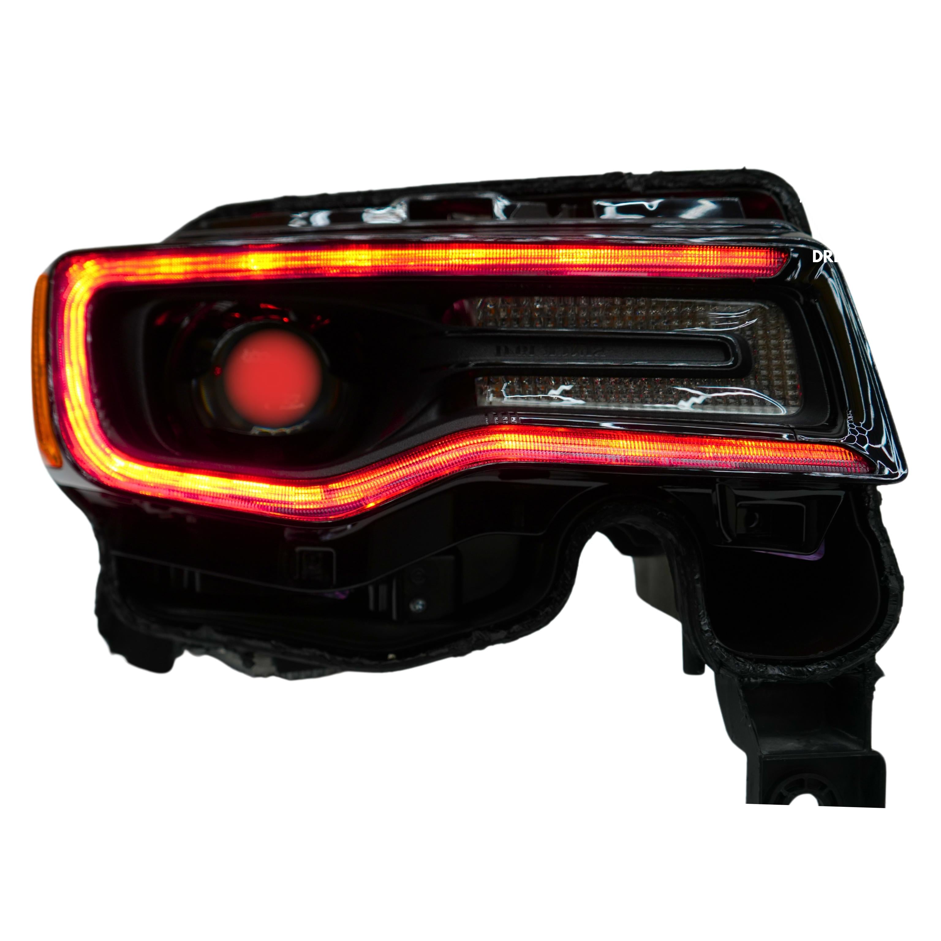 Jeep Grand Cherokee Multicolor DRL Boards (2014-2021) – Custom Multicolor LED Lighting by RGB Halo Kits
