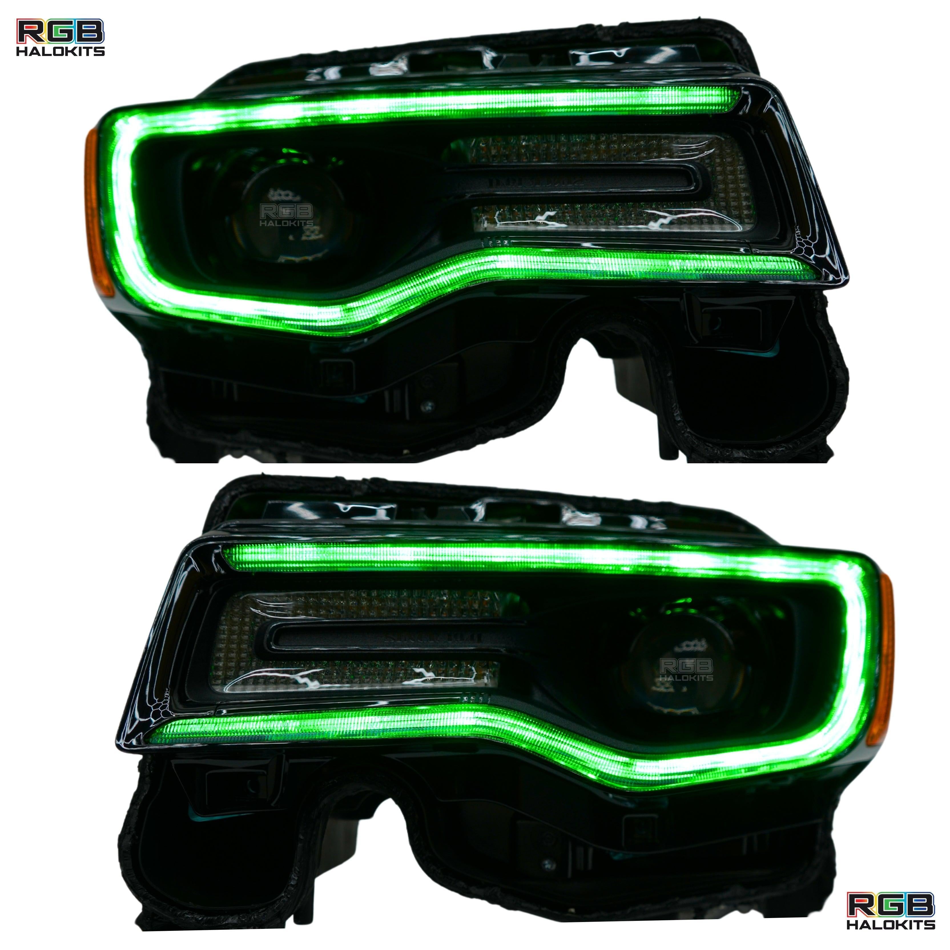 Jeep Grand Cherokee Multicolor DRL Boards (2014-2021) – Custom Multicolor LED Lighting by RGB Halo Kits
