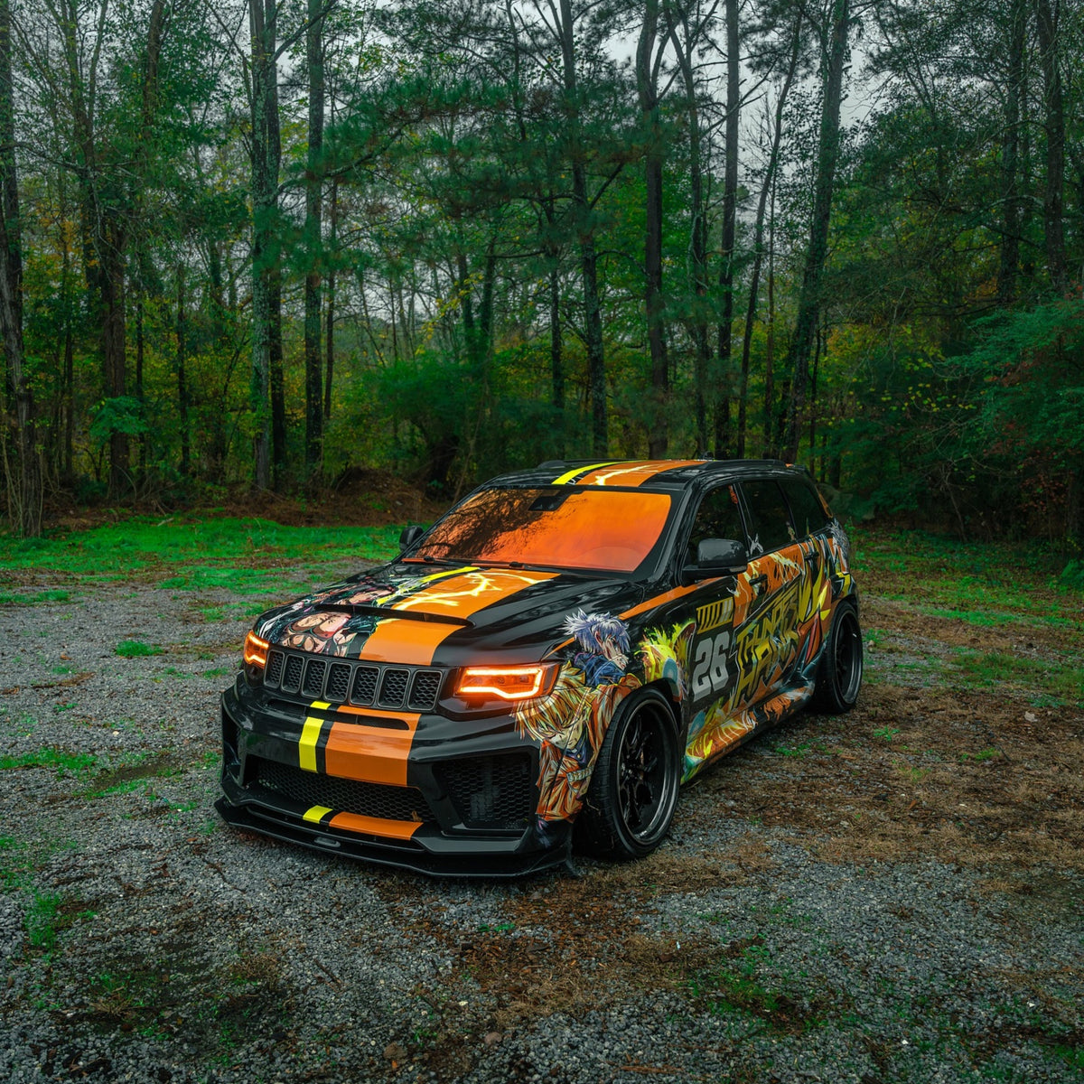 Jeep Grand Cherokee / Trackhawk: Multicolor Flow Series Headlights (2014-2021) | XB Morimoto – Custom Multicolor LED Lighting by RGB Halo Kits