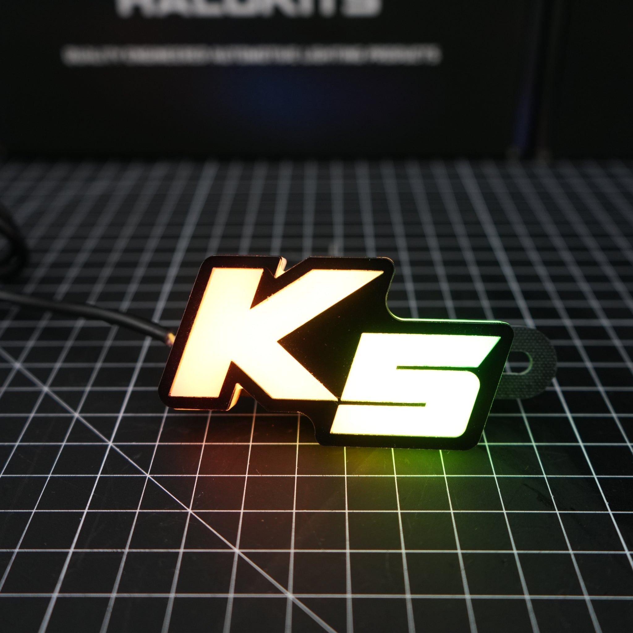 Kia K5 LED Badge: (Multicolor Flow) â€“ Custom Multicolor LED Lighting by RGB Halo Kits