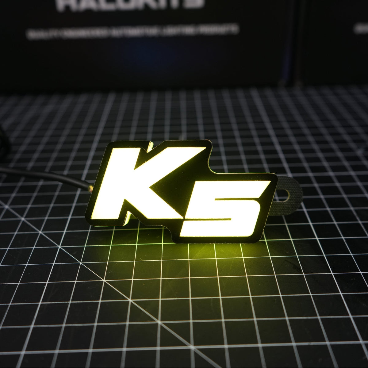 Kia K5 LED Badge: (Multicolor Flow) – Custom Multicolor LED Lighting by RGB Halo Kits