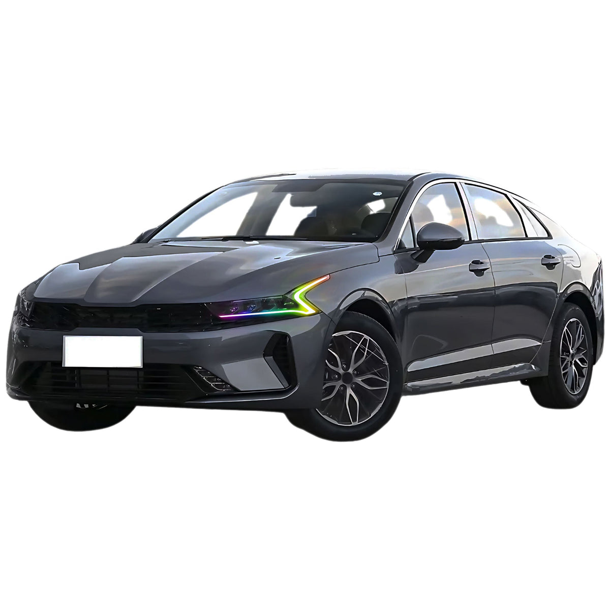 Kia K5 LX/EX: Multicolor Flow Series LED Headlights (2021-2022) – Custom Multicolor LED Lighting by RGB Halo Kits