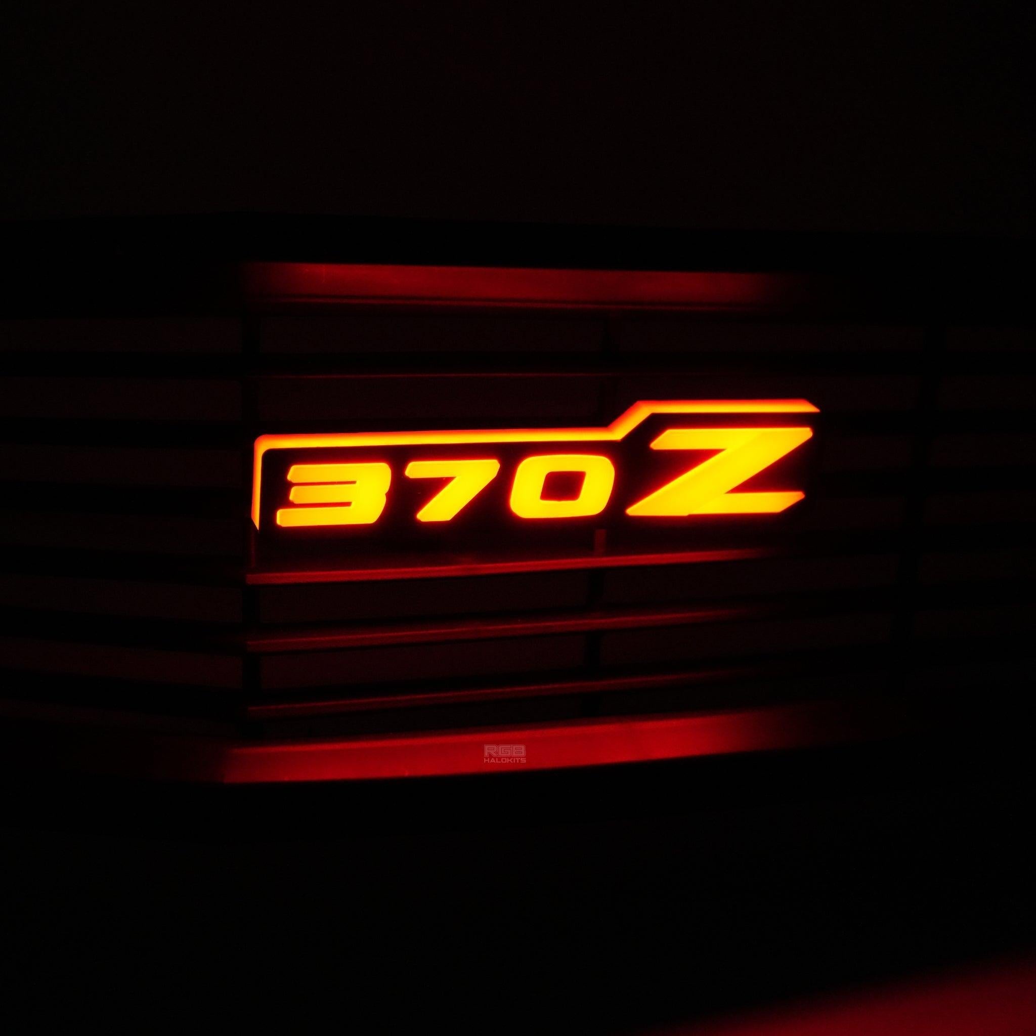 Nissan 370z LED Badge: (Multicolor Flow) â€“ Custom Multicolor LED Lighting by RGB Halo Kits