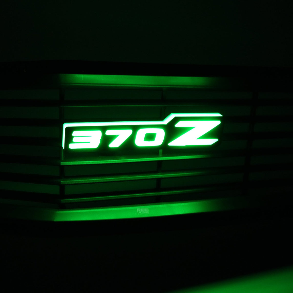 Nissan 370z LED Badge: (Multicolor Flow) â€“ Custom Multicolor LED Lighting by RGB Halo Kits