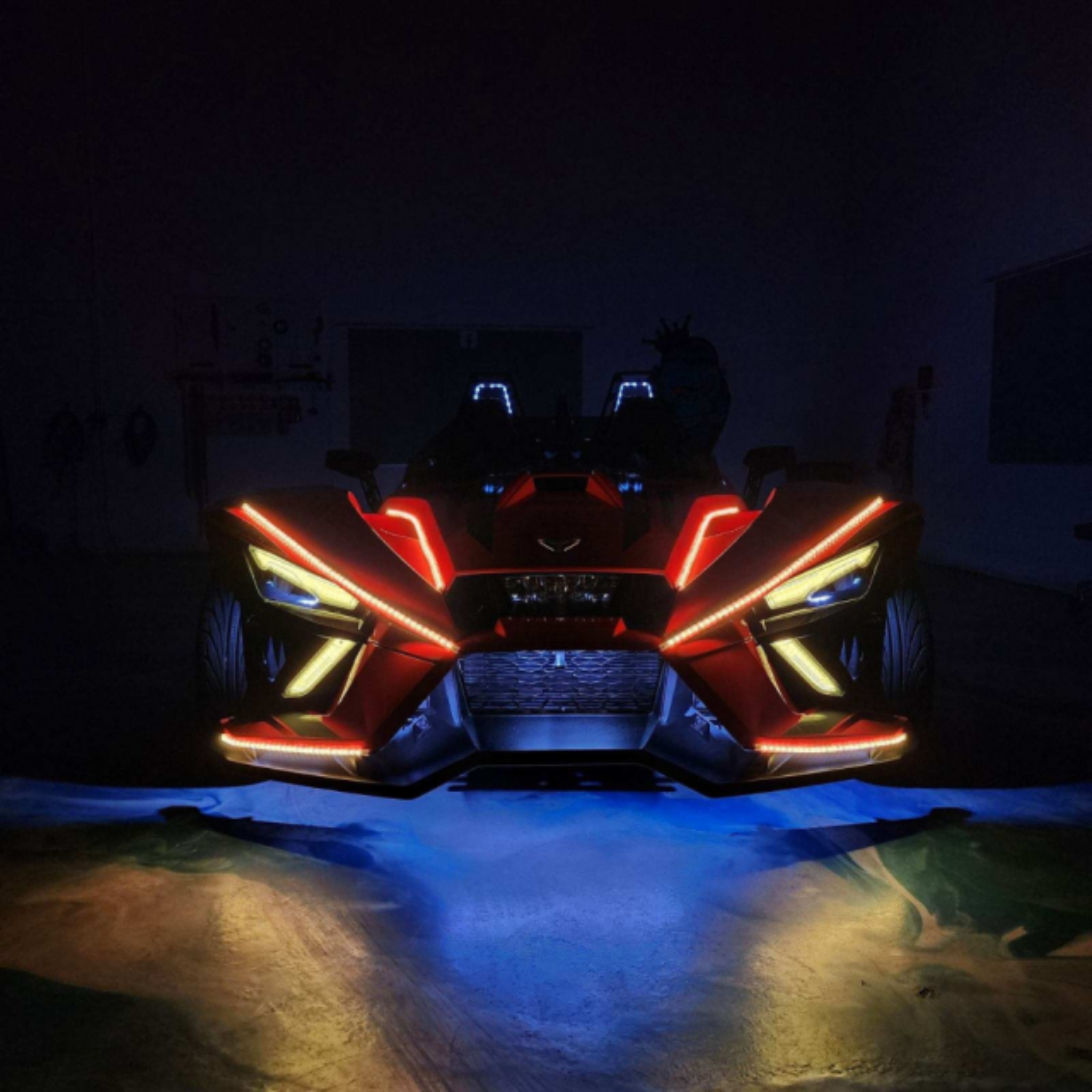 Polaris Slingshot Multicolor DRL Boards (2020-2023) – Custom Multicolor LED Lighting by RGB Halo Kits