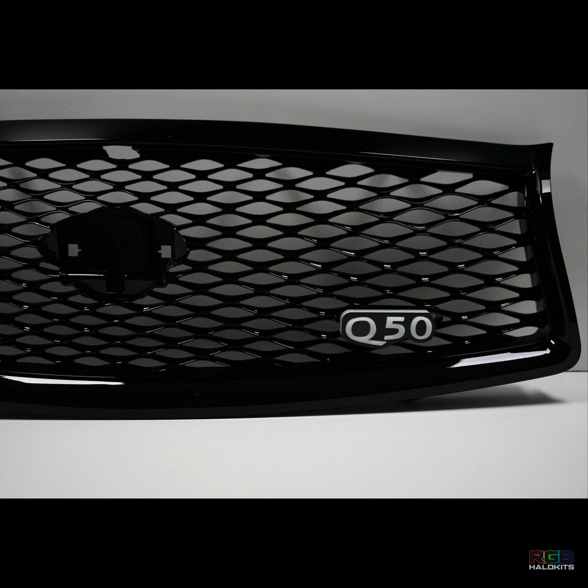 Q50 Flow Series LED Badge â€“ Custom Multicolor LED Lighting by RGB Halo Kits