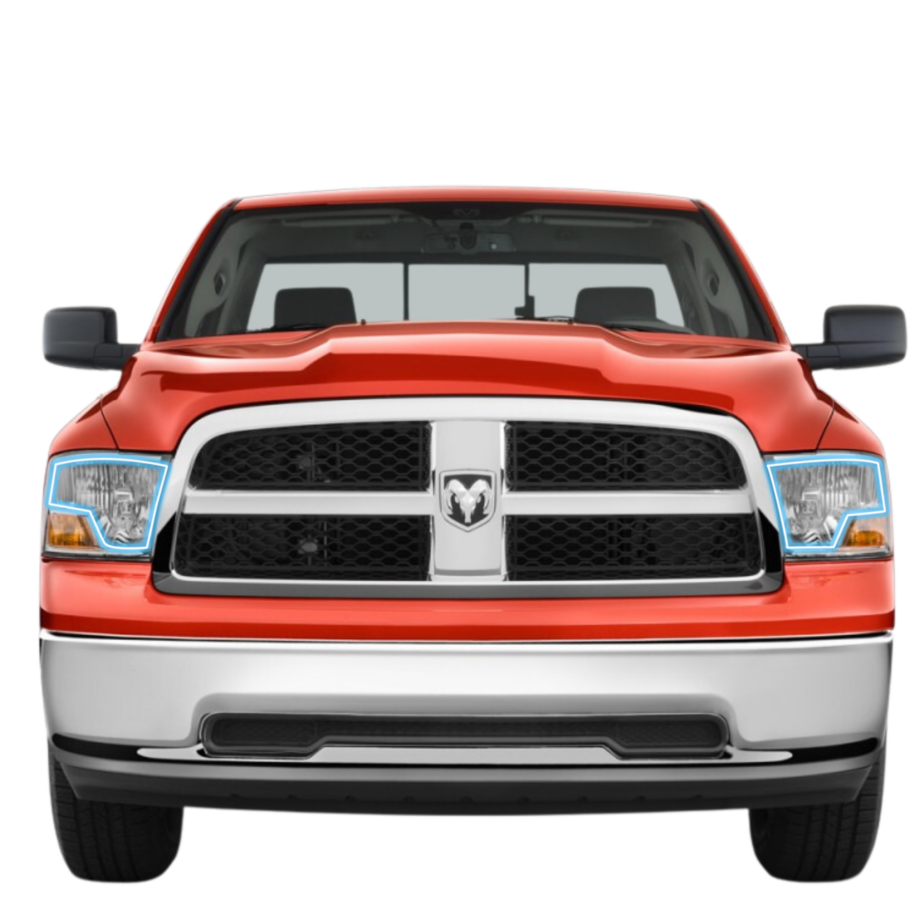 2009-2015 Dodge Ram (Dual) Multicolor Halo Kit