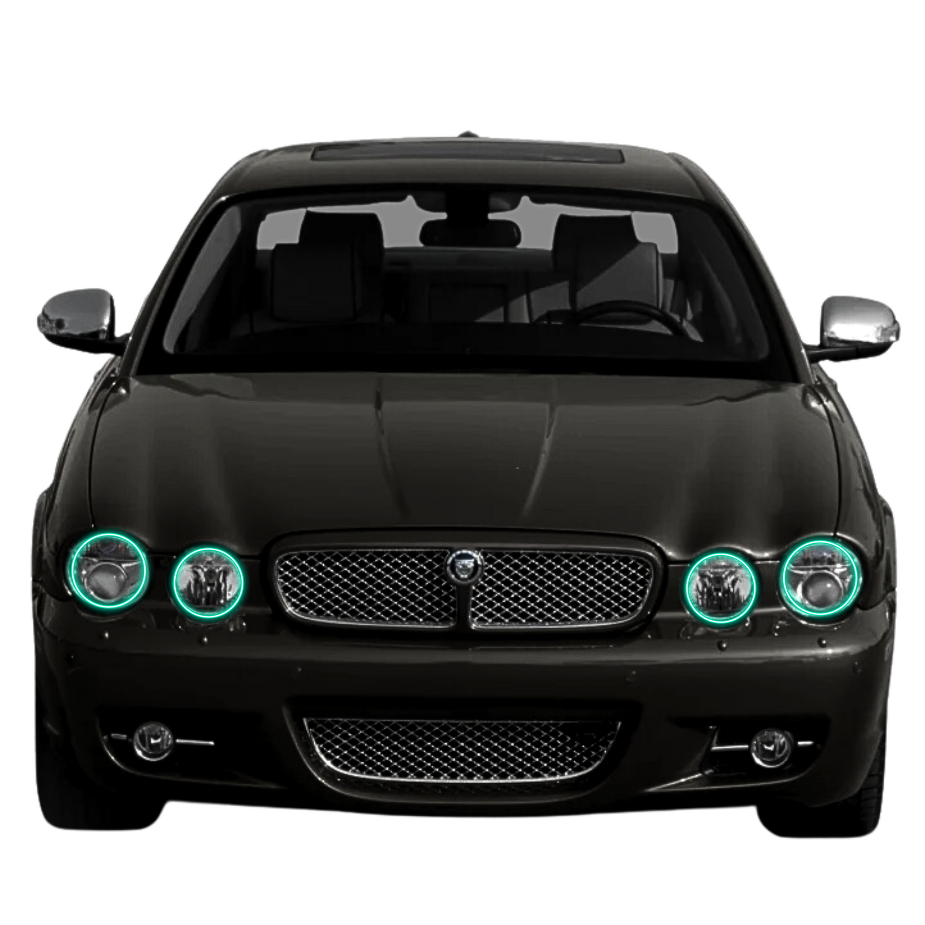 2003-2009 Jaguar XJ (X350) Multicolor Halo Kit