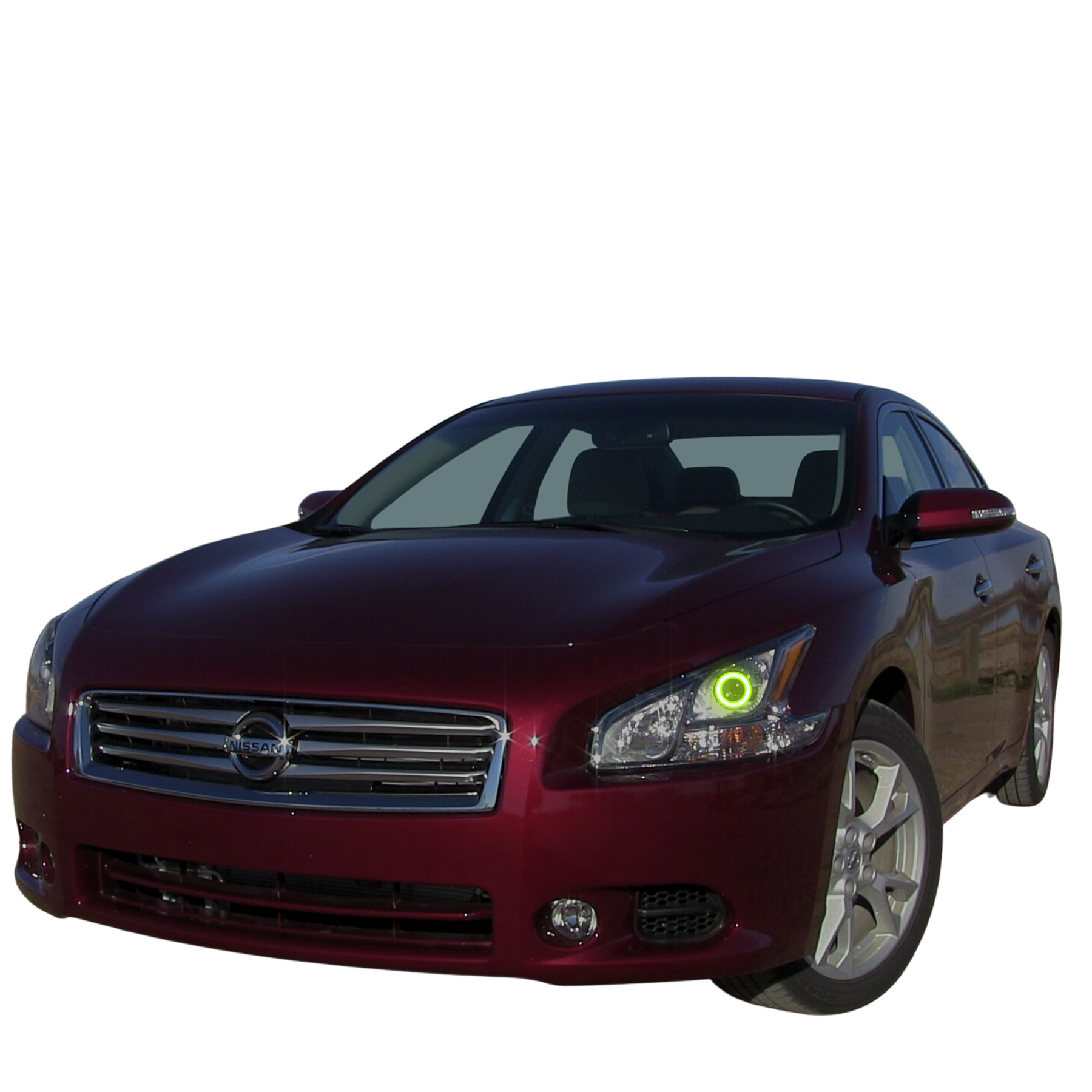 2009-2013 Nissan Maxima Projector Multicolor Halo Kit