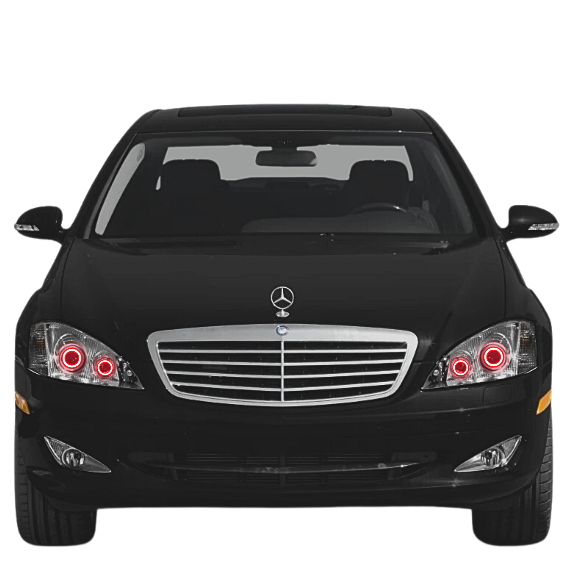 2007-2009 Mercedes S-Class Multicolor Halo Kit