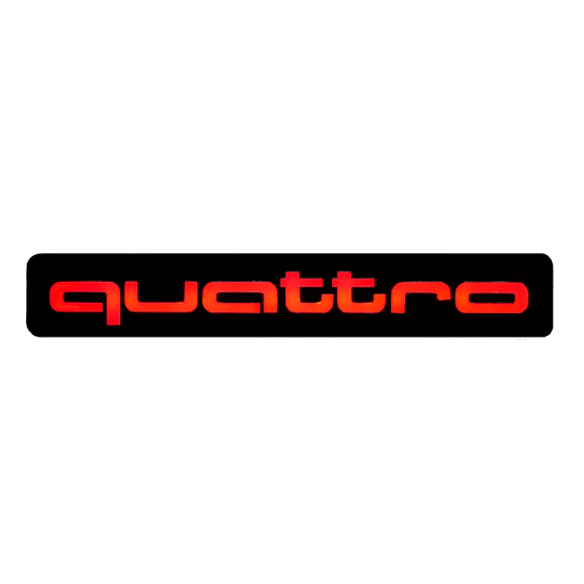 Quattro : Illuminated Multicolor LED Badge - RGB Halo Kits Multicolor Flow Series Color Chasing RGBWA LED headlight kit Oracle Lighting Trendz OneUpLighting Morimoto theretrofitsource AutoLEDTech Diode Dynamics