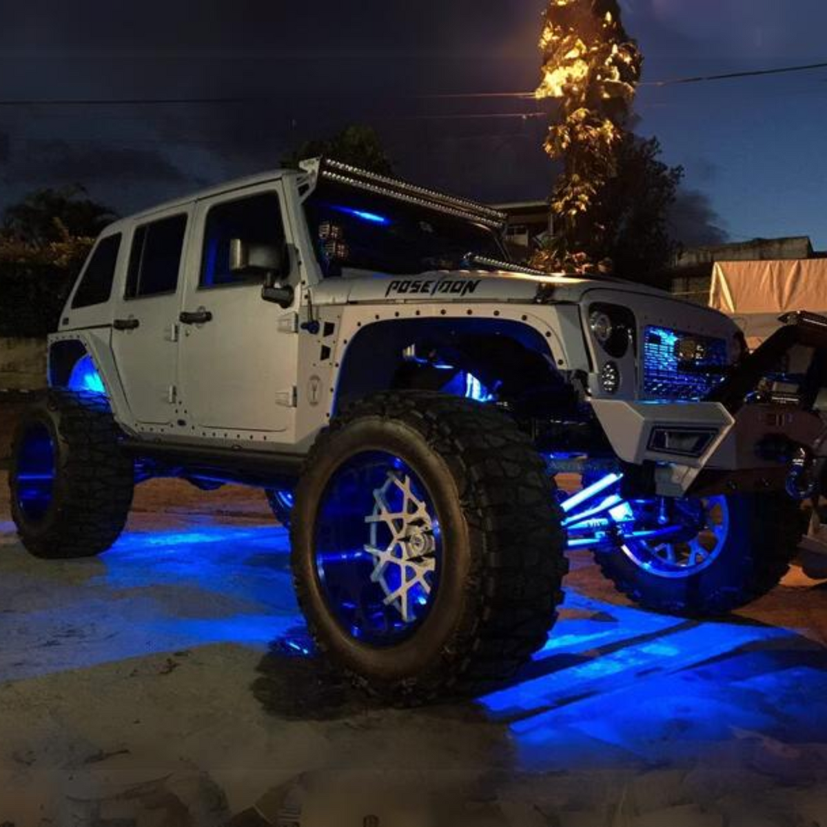RGBW High Powered Rock Lights (8 Pods) – Custom Multicolor LED Lighting by RGB Halo Kits