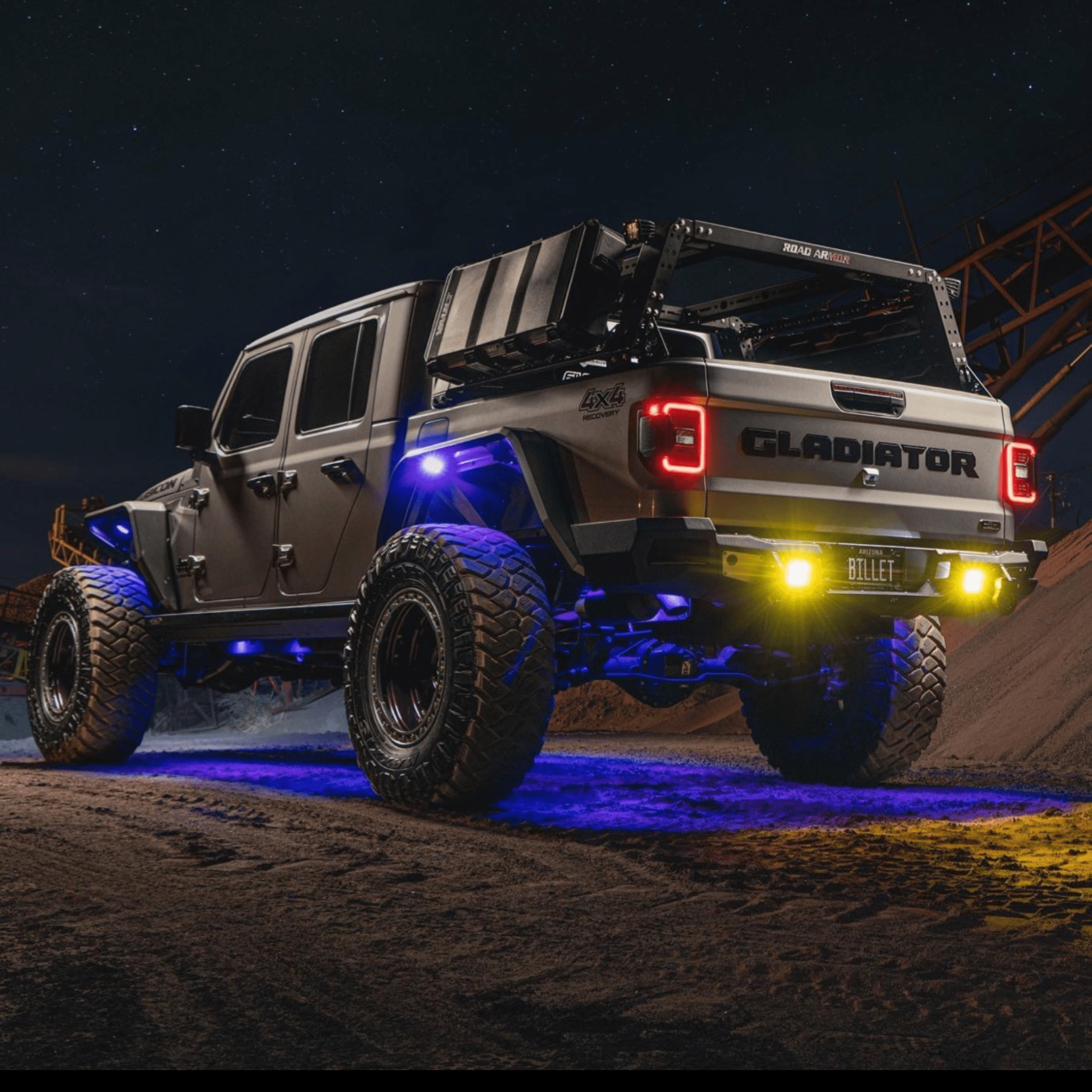 RGBW High Powered Rock Lights (8 Pods) – Custom Multicolor LED Lighting by RGB Halo Kits