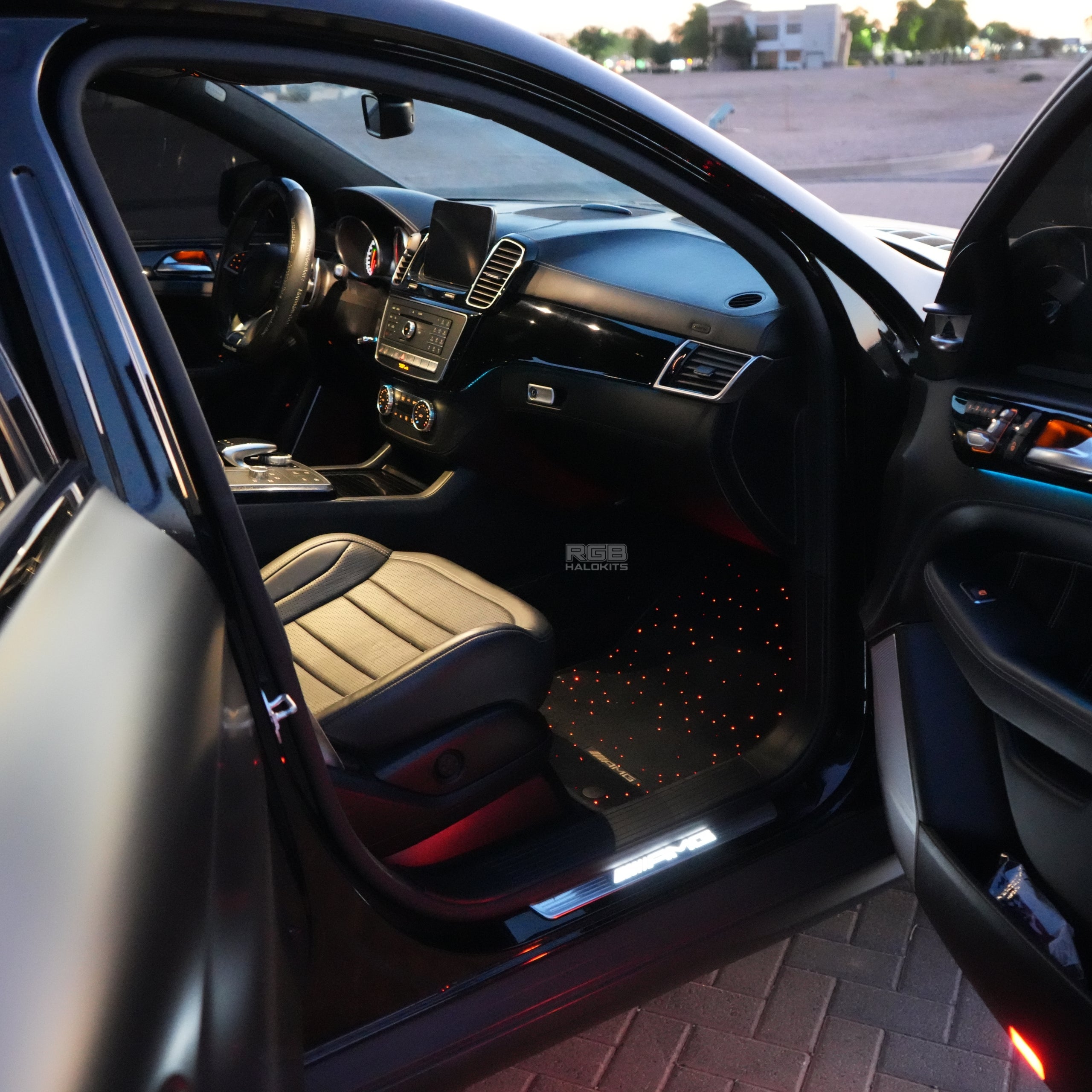 RGBW Multicolor Star Light Floor Mat Kit – Custom Multicolor LED Lighting by RGB Halo Kits