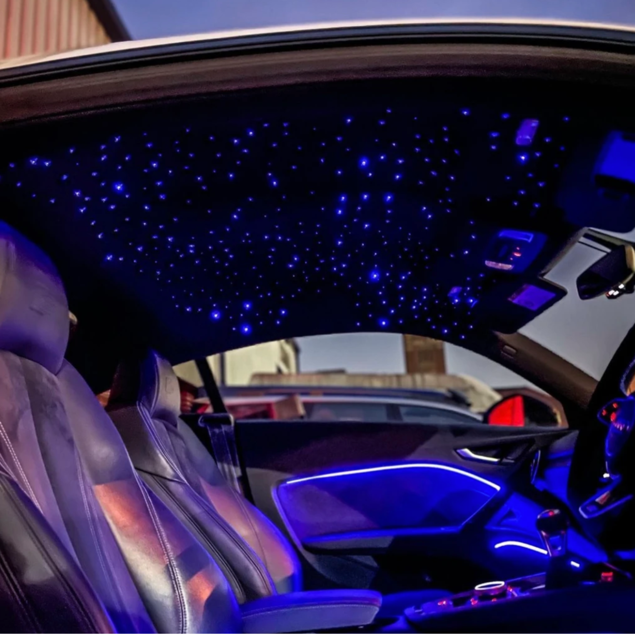 RGBW Twinkle Starlight Headliner Kit – 650 or 1,000 Stars – Custom Multicolor LED Lighting by RGB Halo Kits