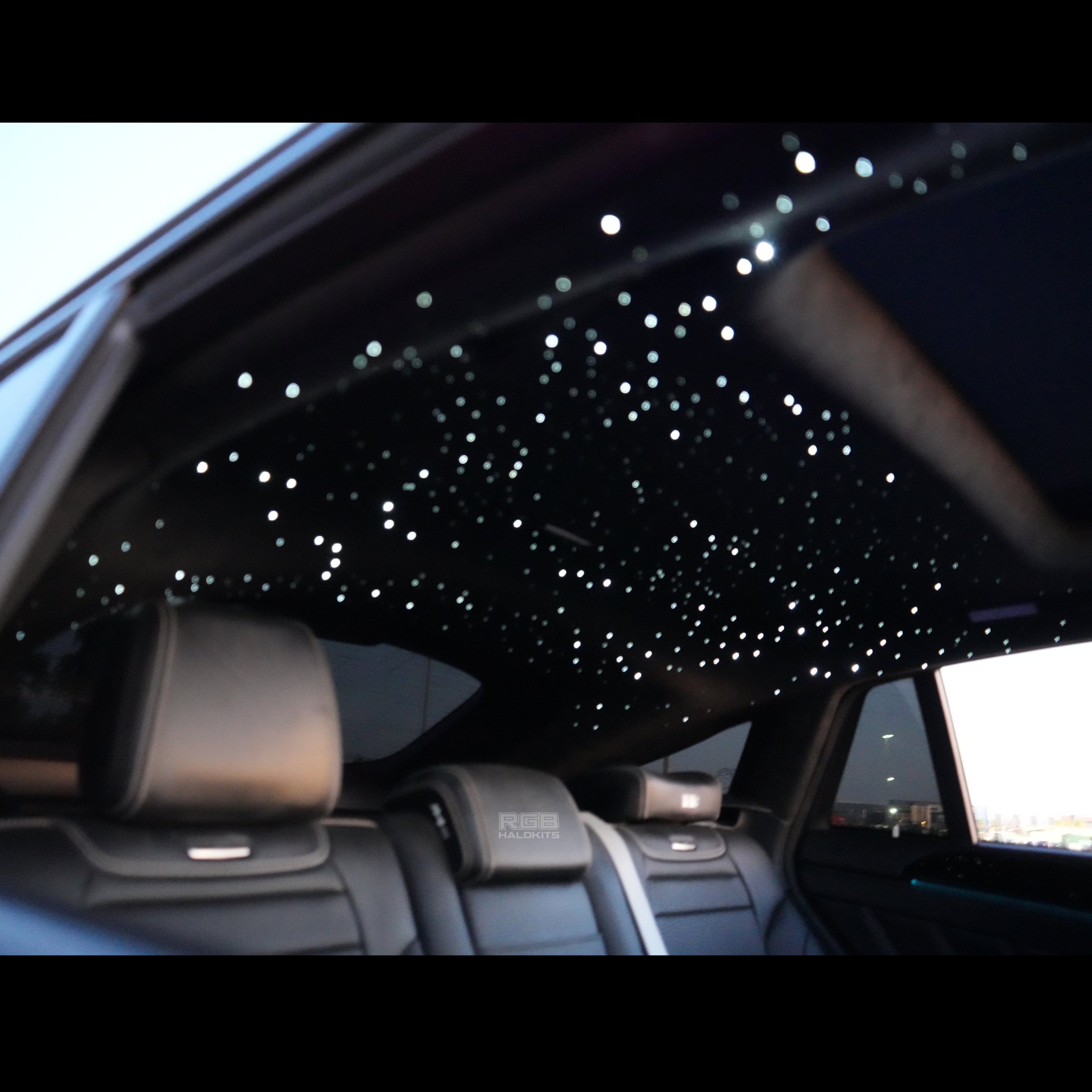 RGBW Twinkle Starlight Headliner Kit – 650 or 1,000 Stars – Custom Multicolor LED Lighting by RGB Halo Kits