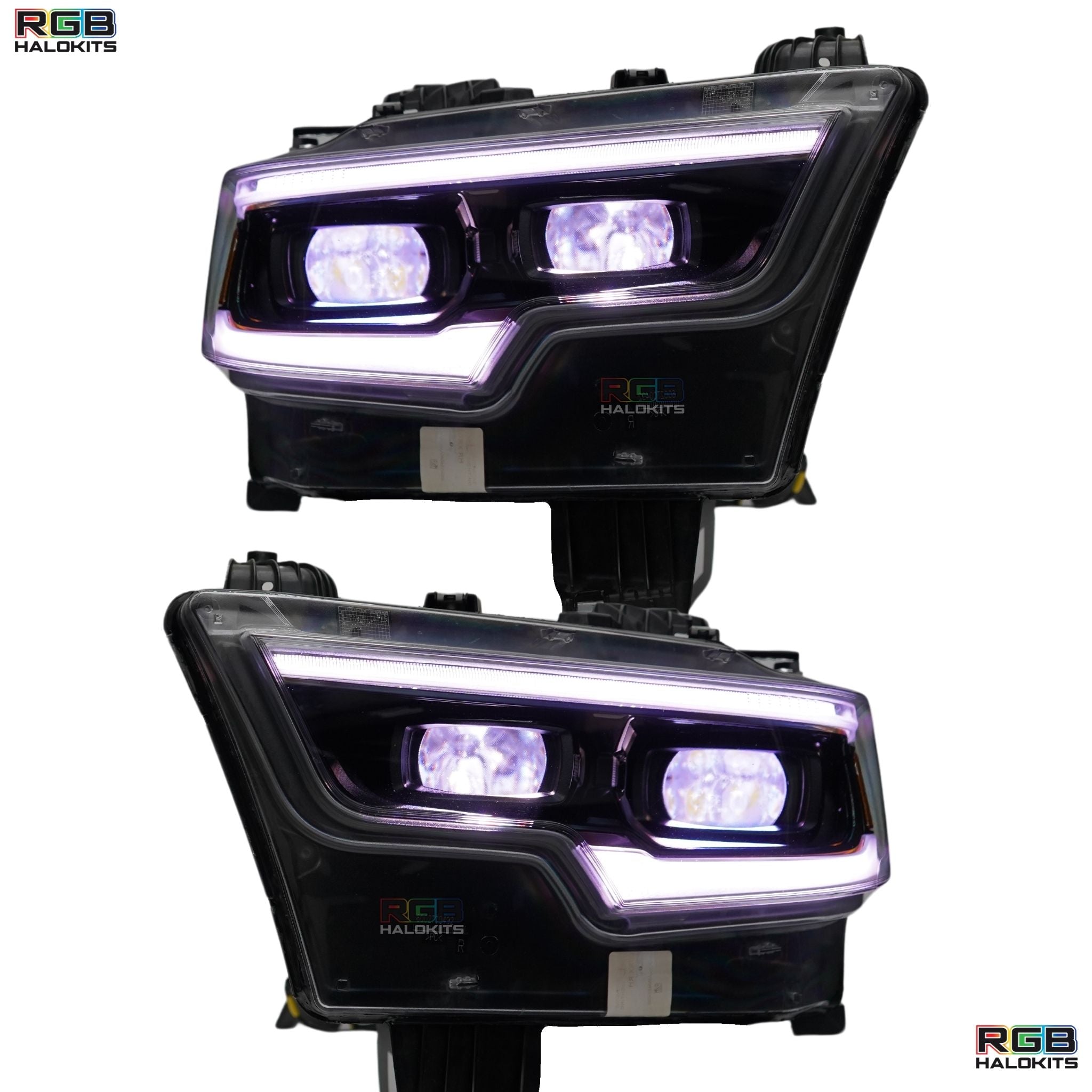 Ram 1500 / TRX RGBW DRL Boards (2019-2024) – Custom Multicolor LED Lighting by RGB Halo Kits
