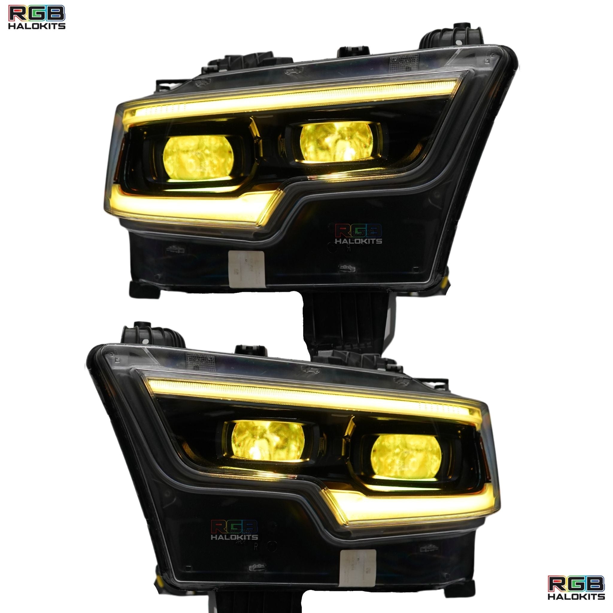Ram 1500 / TRX RGBW DRL Boards (2019-2024) – Custom Multicolor LED Lighting by RGB Halo Kits