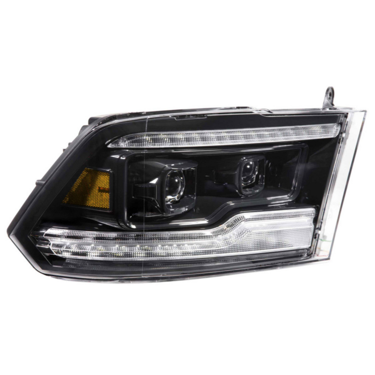 Ram 1500 / HD: Multicolor Flow Series Headlights w/ Demon eyes (2009-2024) | XB Morimoto – Custom Multicolor LED Lighting by RGB Halo Kits