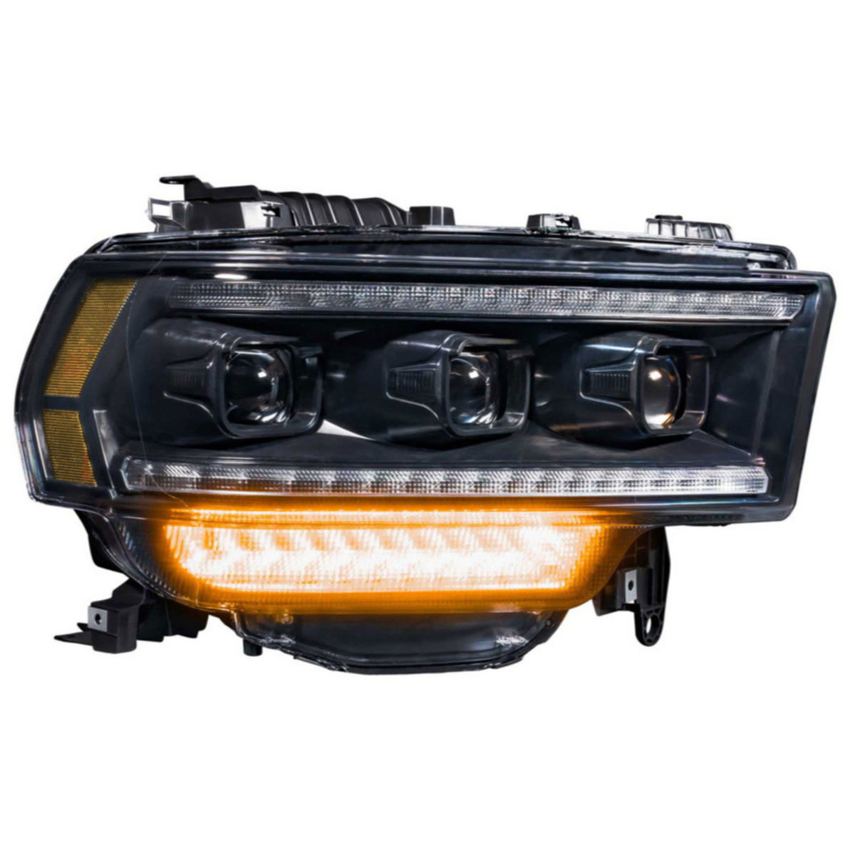 Ram HD: Multicolor Flow Series Headlights (2019-2024) | Morimoto – Custom Multicolor LED Lighting by RGB Halo Kits