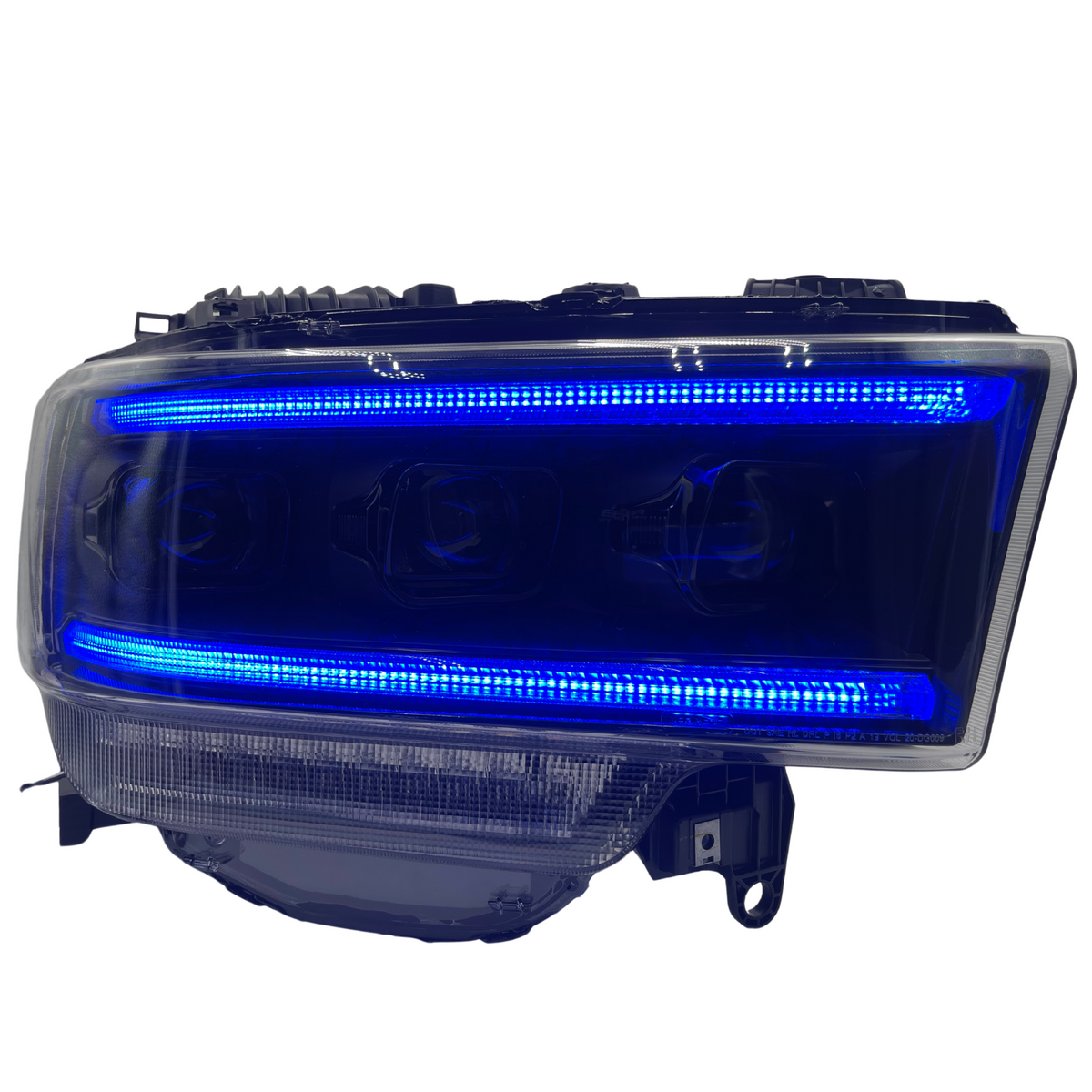 Ram HD: Multicolor Flow Series Headlights (2019-2024) | Morimoto – Custom Multicolor LED Lighting by RGB Halo Kits