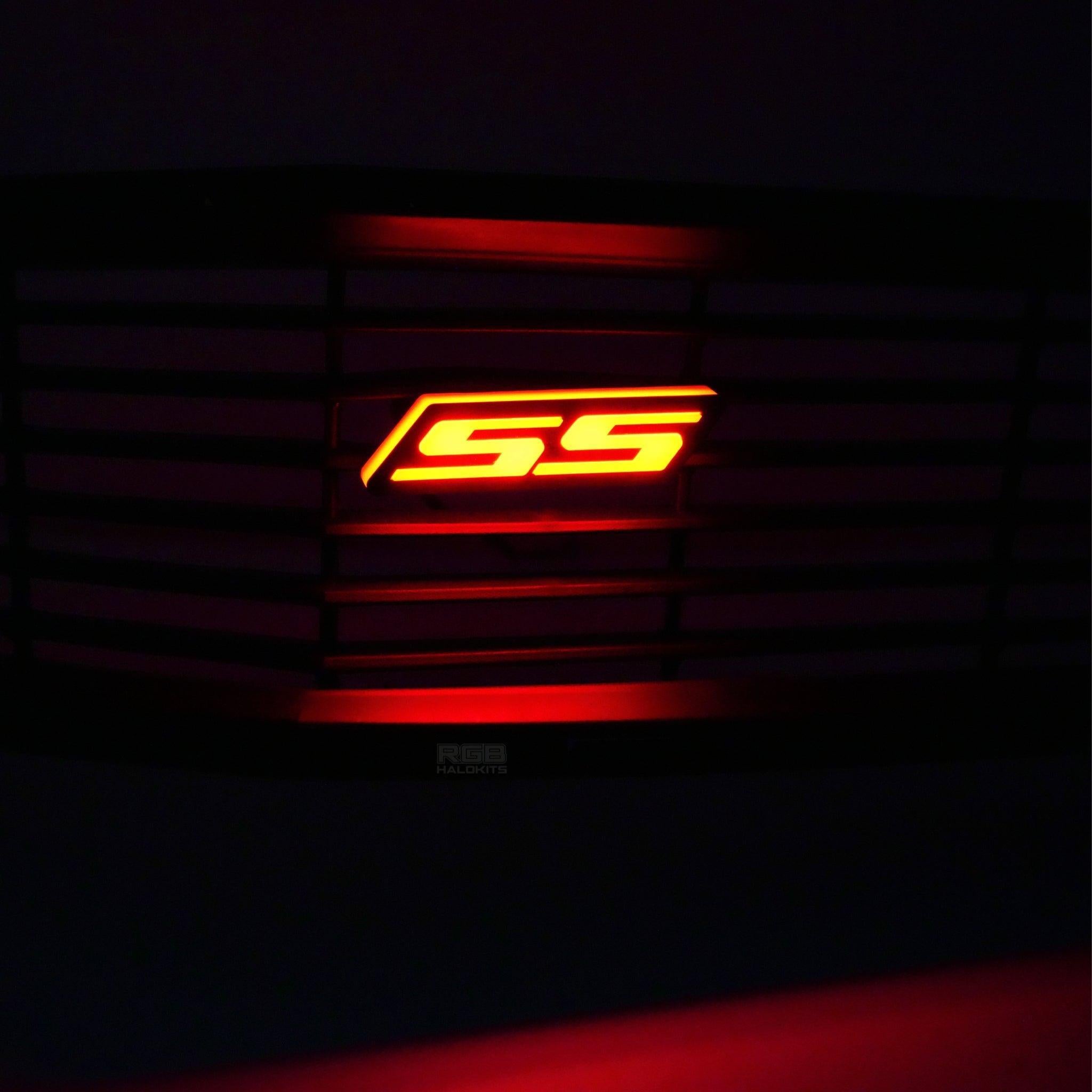 SS LED Emblem Badge: Multicolor Flow (for Chevrolet) â€“ Custom Multicolor LED Lighting by RGB Halo Kits