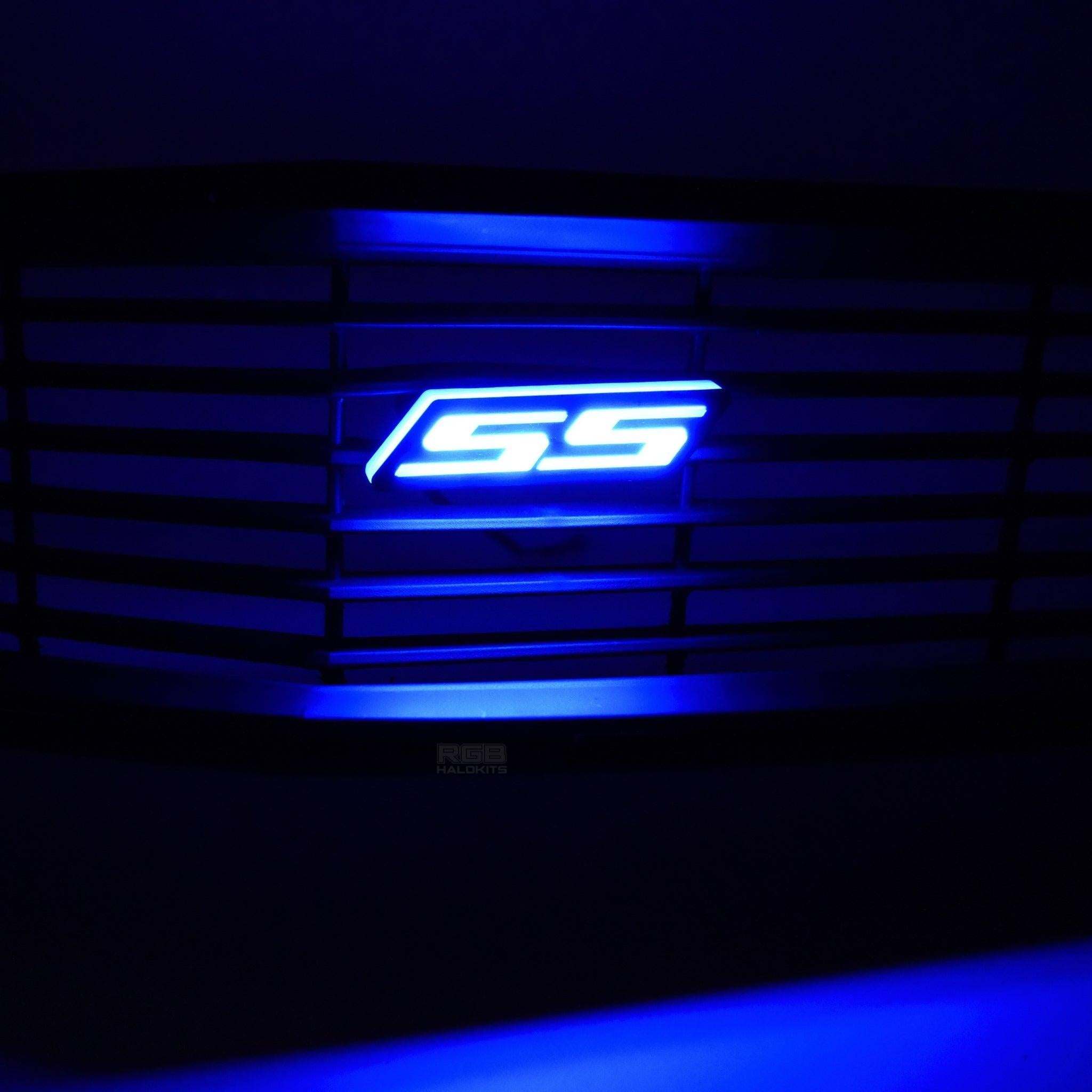SS LED Emblem Badge: Multicolor Flow (for Chevrolet) â€“ Custom Multicolor LED Lighting by RGB Halo Kits