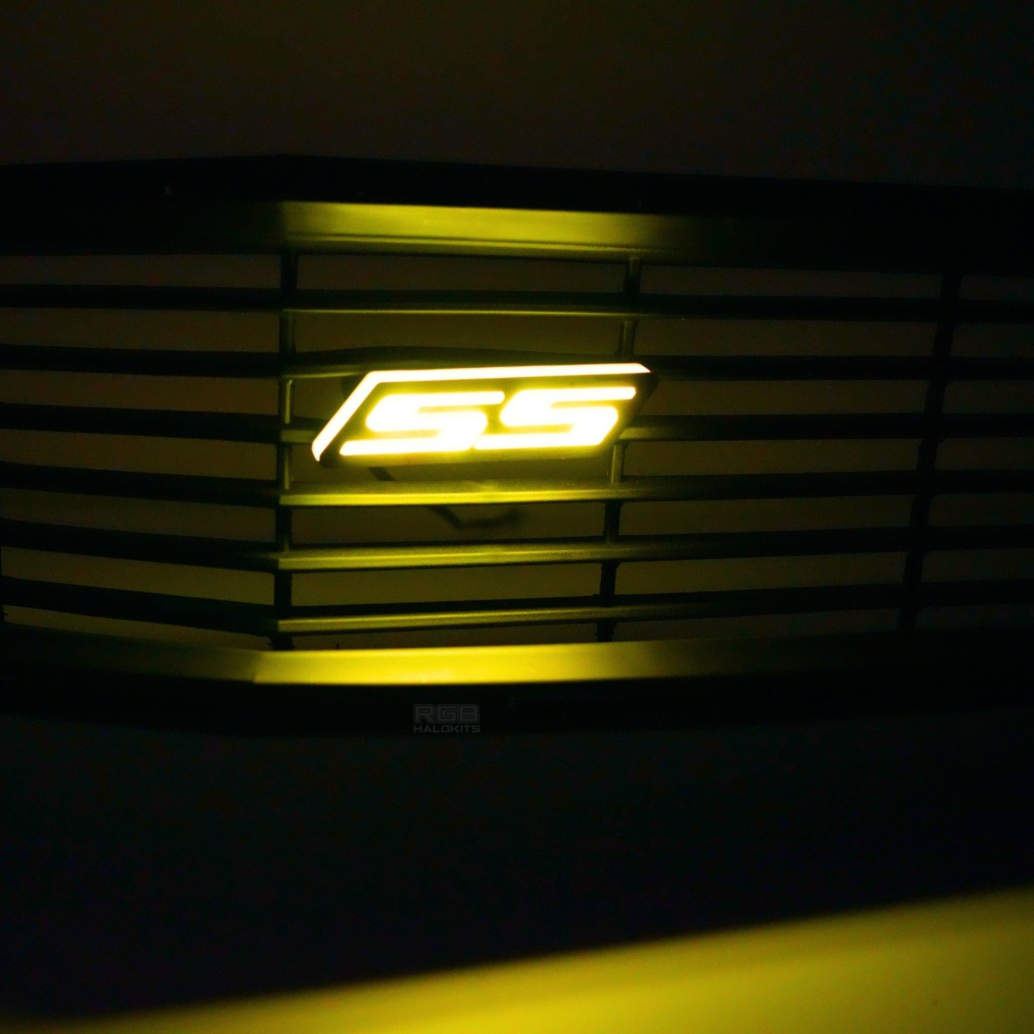 SS LED Emblem Badge: Multicolor Flow (for Chevrolet) â€“ Custom Multicolor LED Lighting by RGB Halo Kits