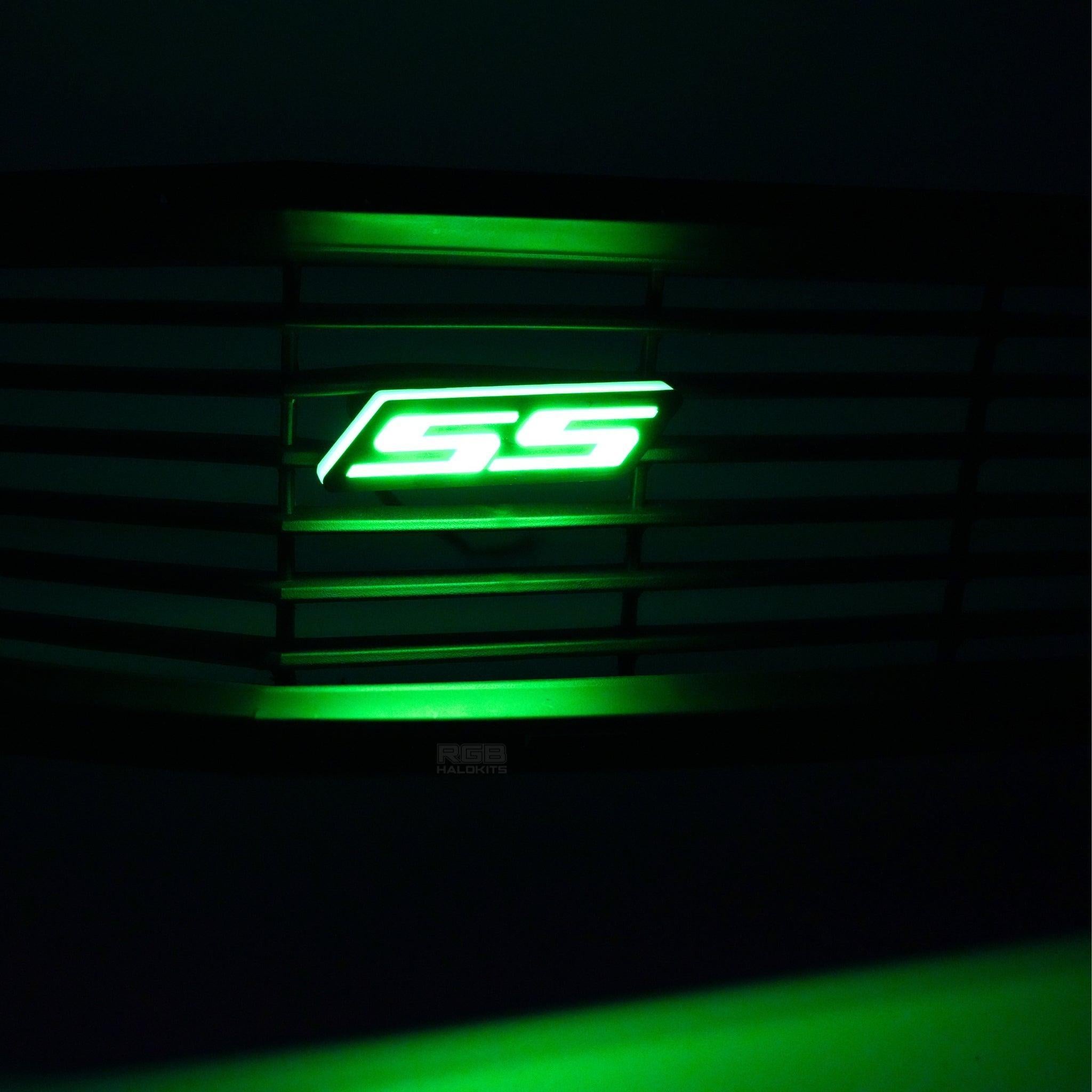 SS LED Emblem Badge: Multicolor Flow (for Chevrolet) â€“ Custom Multicolor LED Lighting by RGB Halo Kits