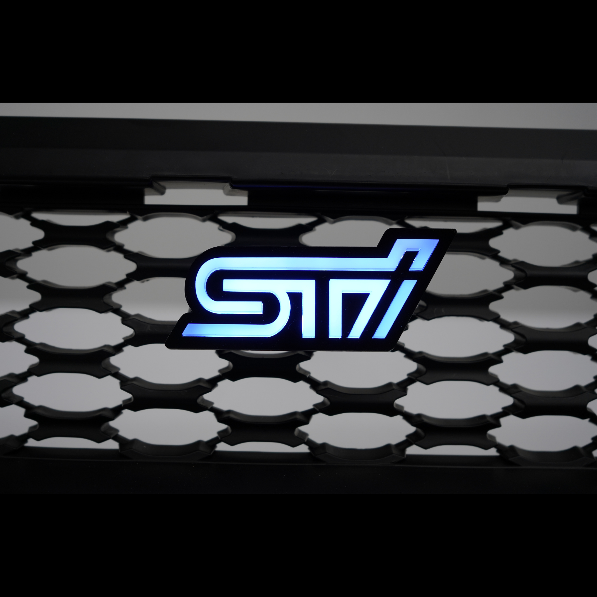 STI LED Badge: Multicolor Flow (2010-2023) | Lit Logos â€“ Custom Multicolor LED Lighting by RGB Halo Kits