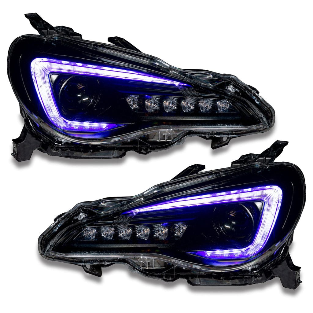 Subaru BRZ Flow Series/Color Chasing DRL Boards (2017-2020) – Custom Multicolor LED Lighting by RGB Halo Kits