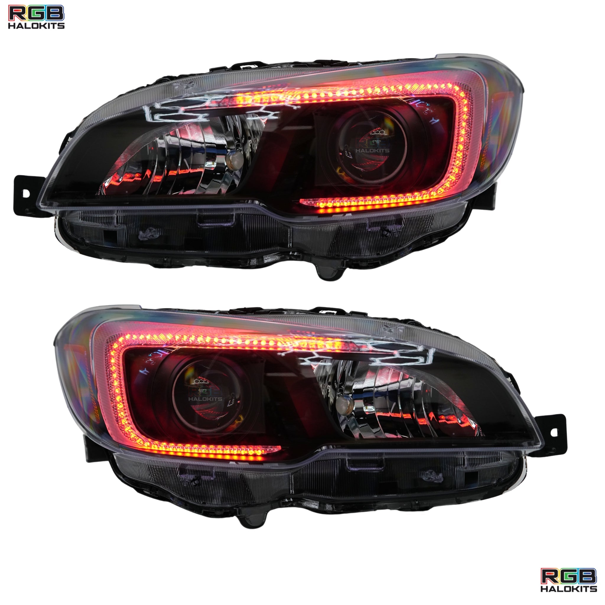 Subaru WRX/STI Flow Series C Bar DRL Boards (2015-2021) – Custom Multicolor LED Lighting by RGB Halo Kits