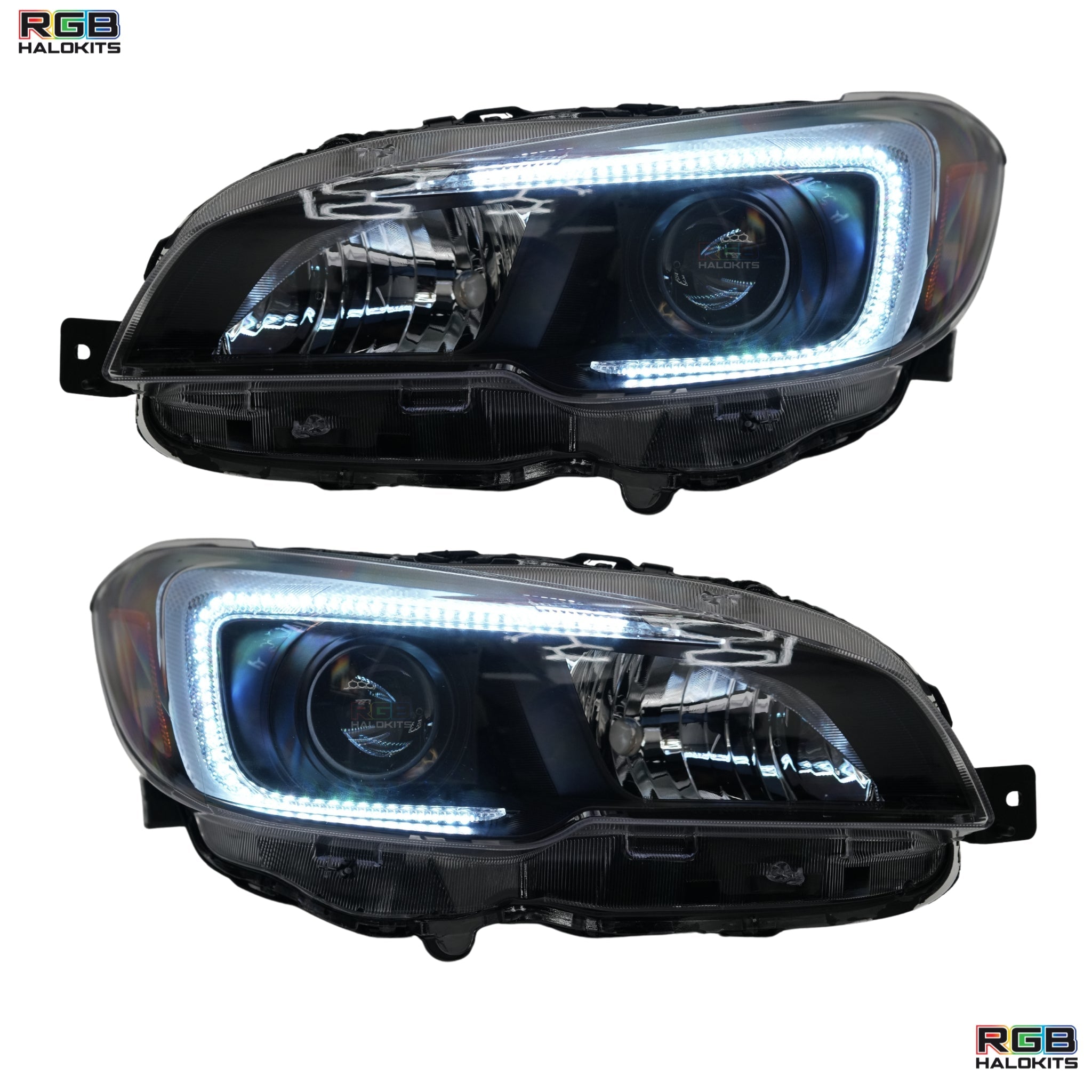 Subaru WRX/STI Flow Series C Bar DRL Boards (2015-2021) – Custom Multicolor LED Lighting by RGB Halo Kits