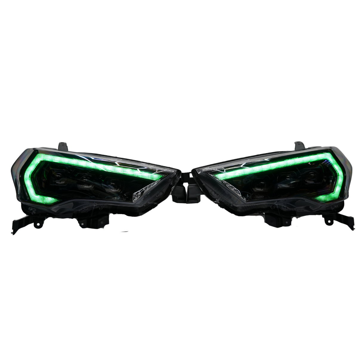 Toyota 4Runner: Multicolor Flow Series Headlights (2014-2024) | XB Morimoto – Custom Multicolor LED Lighting by RGB Halo Kits