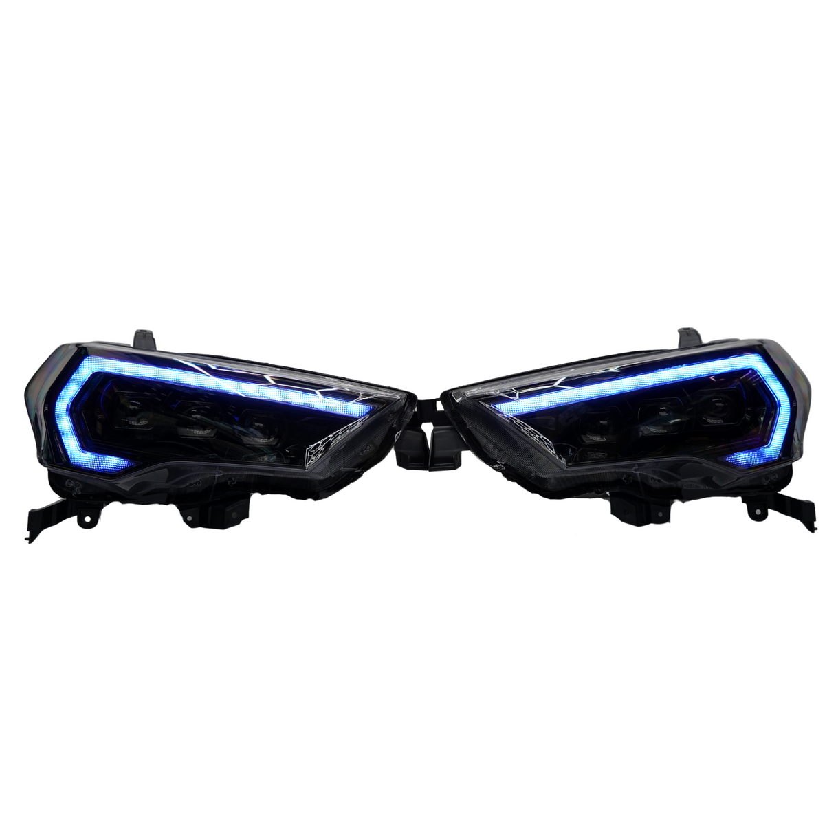 Toyota 4Runner: Multicolor Flow Series Headlights (2014-2024) | XB Morimoto – Custom Multicolor LED Lighting by RGB Halo Kits