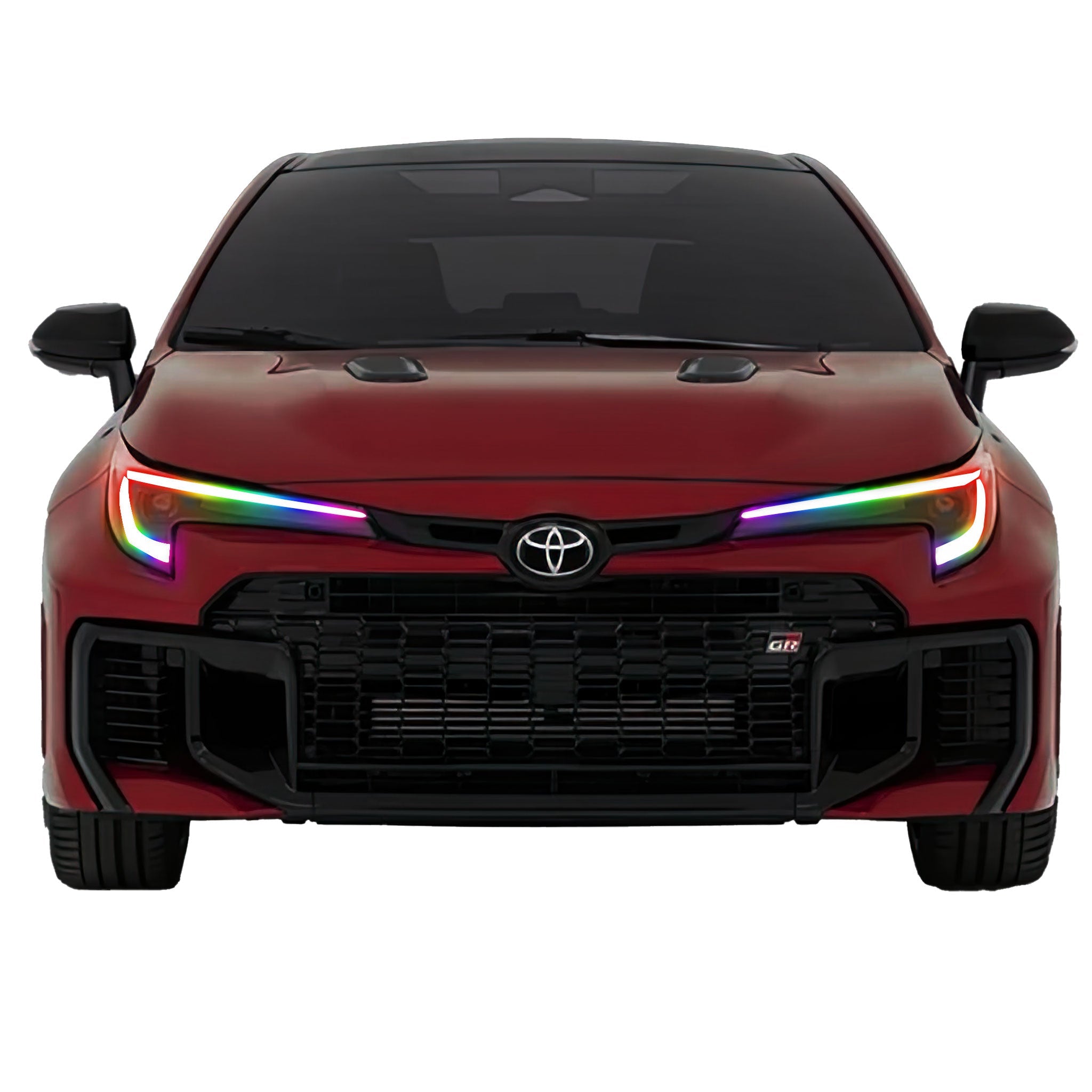 Toyota Corolla Multicolor Flow DRL Boards (2023+) – Custom Multicolor LED Lighting by RGB Halo Kits
