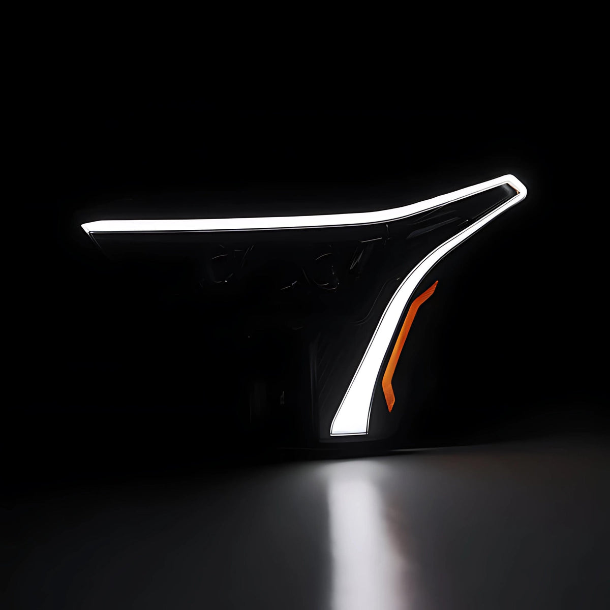 Toyota Tundra/Sequoia: Multicolor Flow Series Alphablack Headlights (2022-2025) | Alpharex – Custom Multicolor LED Lighting by RGB Halo Kits