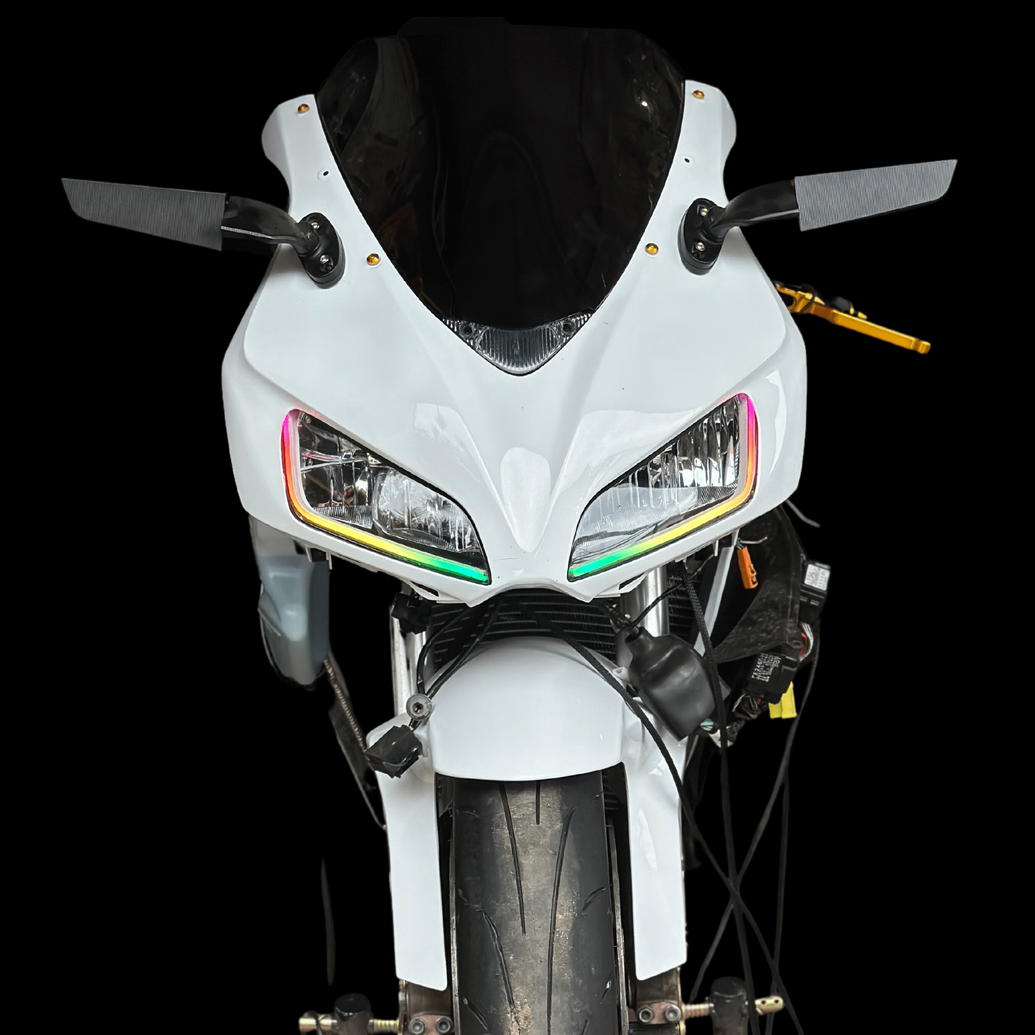 Universal Side Emitting Flexible DRL Diffused Strips | Multicolor – Custom Multicolor LED Lighting by RGB Halo Kits