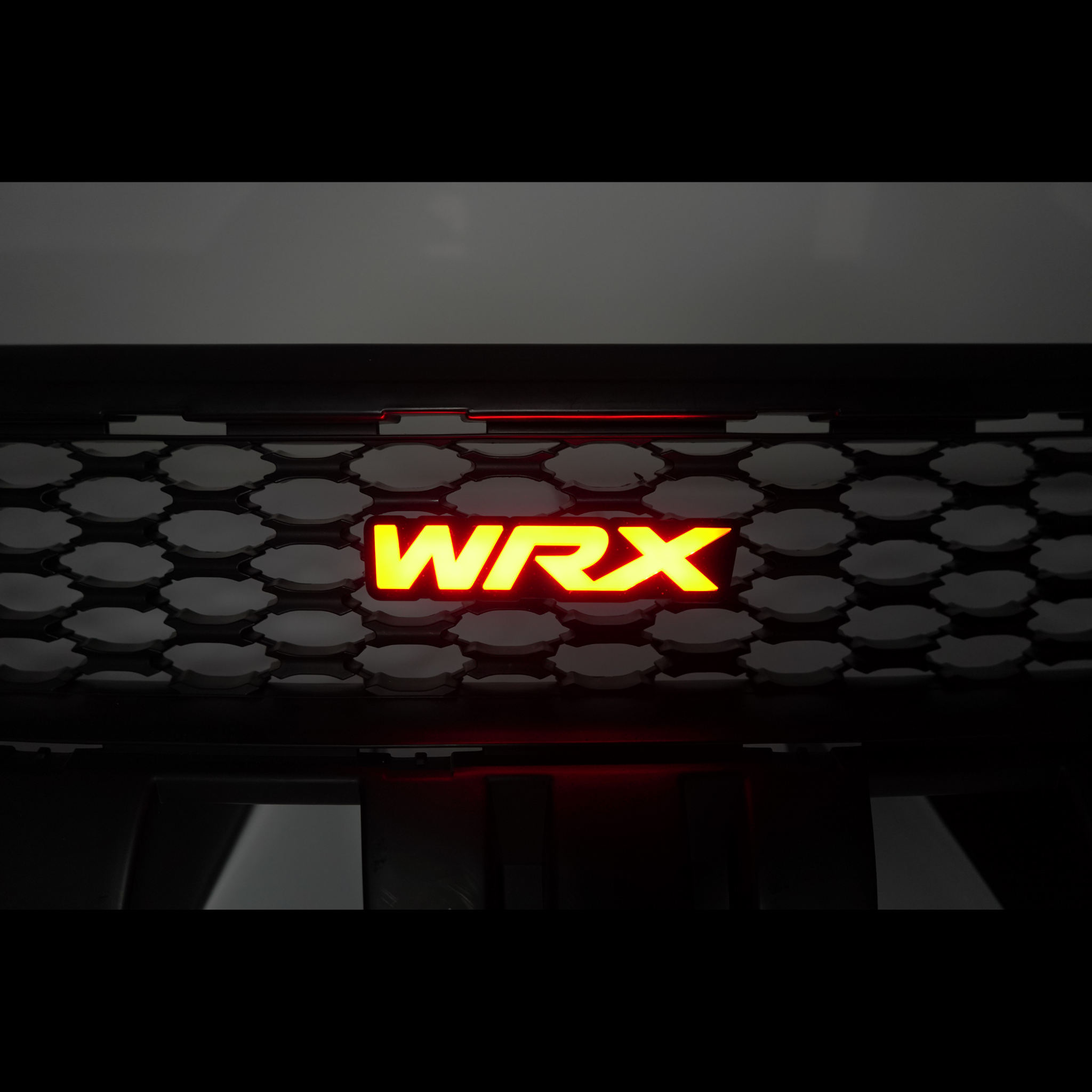 WRX LED Badge: (Multicolor Flow) â€“ Custom Multicolor LED Lighting by RGB Halo Kits