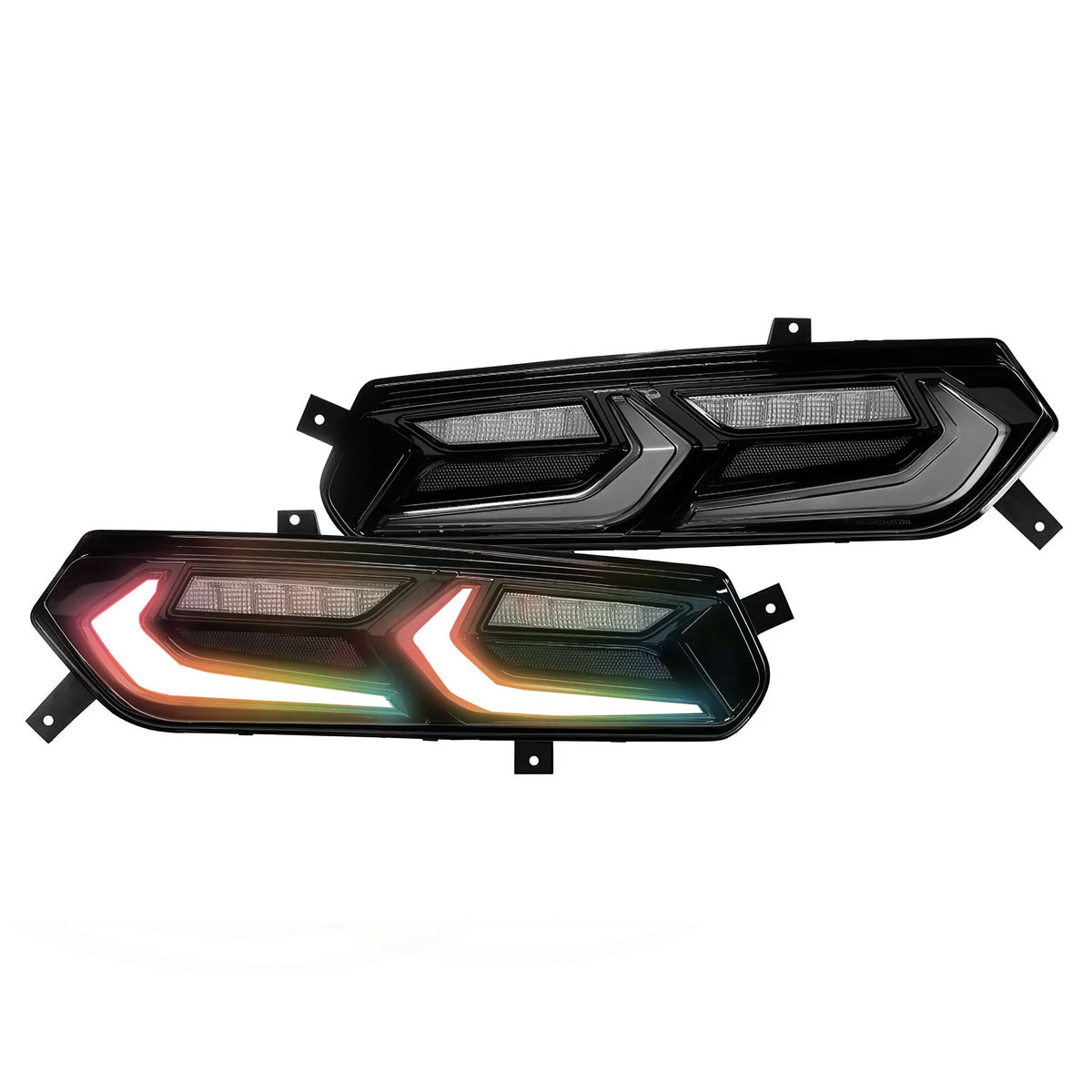 Chevrolet Corvette C7 Multicolor Flow LED Tail Lights (2014-2019) | XB – Custom Multicolor LED Lighting by RGB Halo Kits