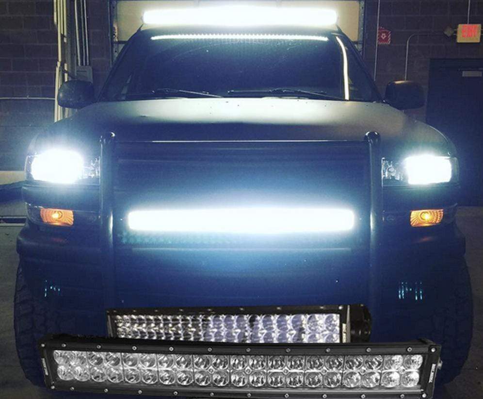 Dual Color Strobe Light Bars - RGB Halo Kits Multicolor Flow Series Color Chasing RGBWA LED headlight kit Oracle Lighting Trendz OneUpLighting Morimoto theretrofitsource AutoLEDTech Diode Dynamics