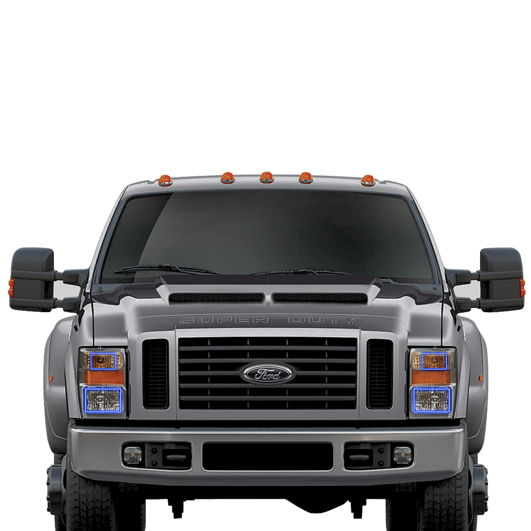 2008-2010 Ford Super Duty Multicolor Halo Kit