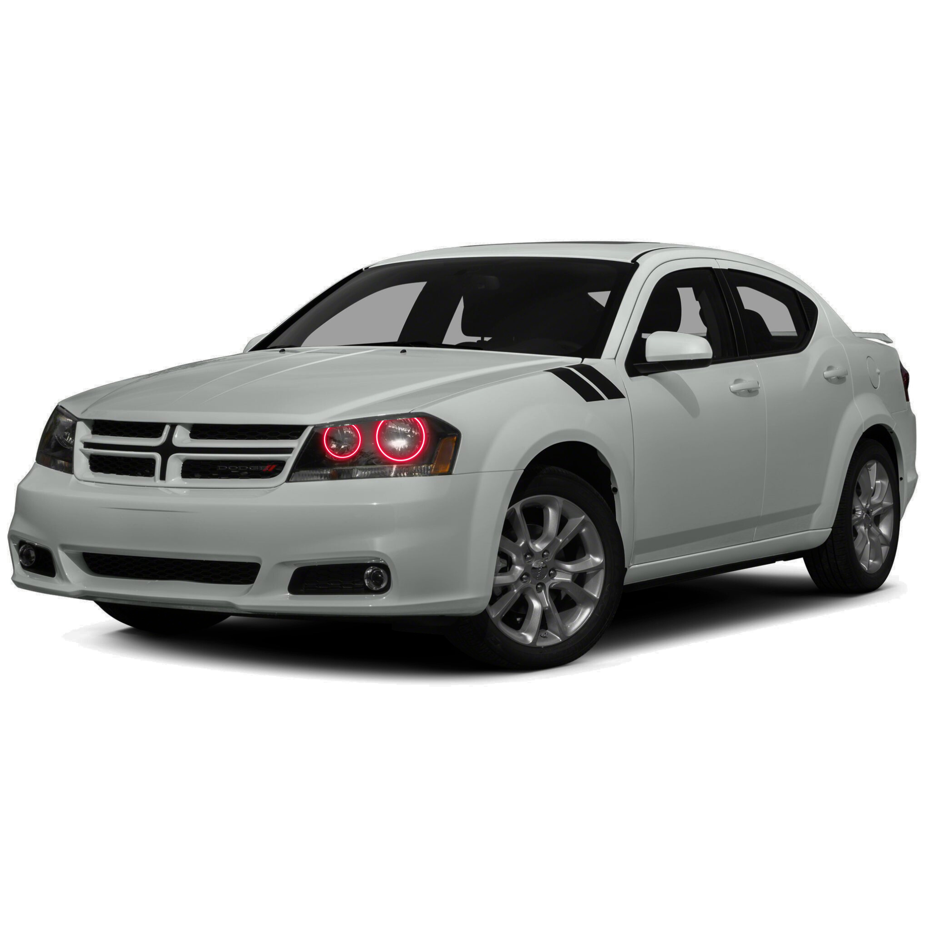 2008-2014 Dodge Avenger Multicolor Halo Kit