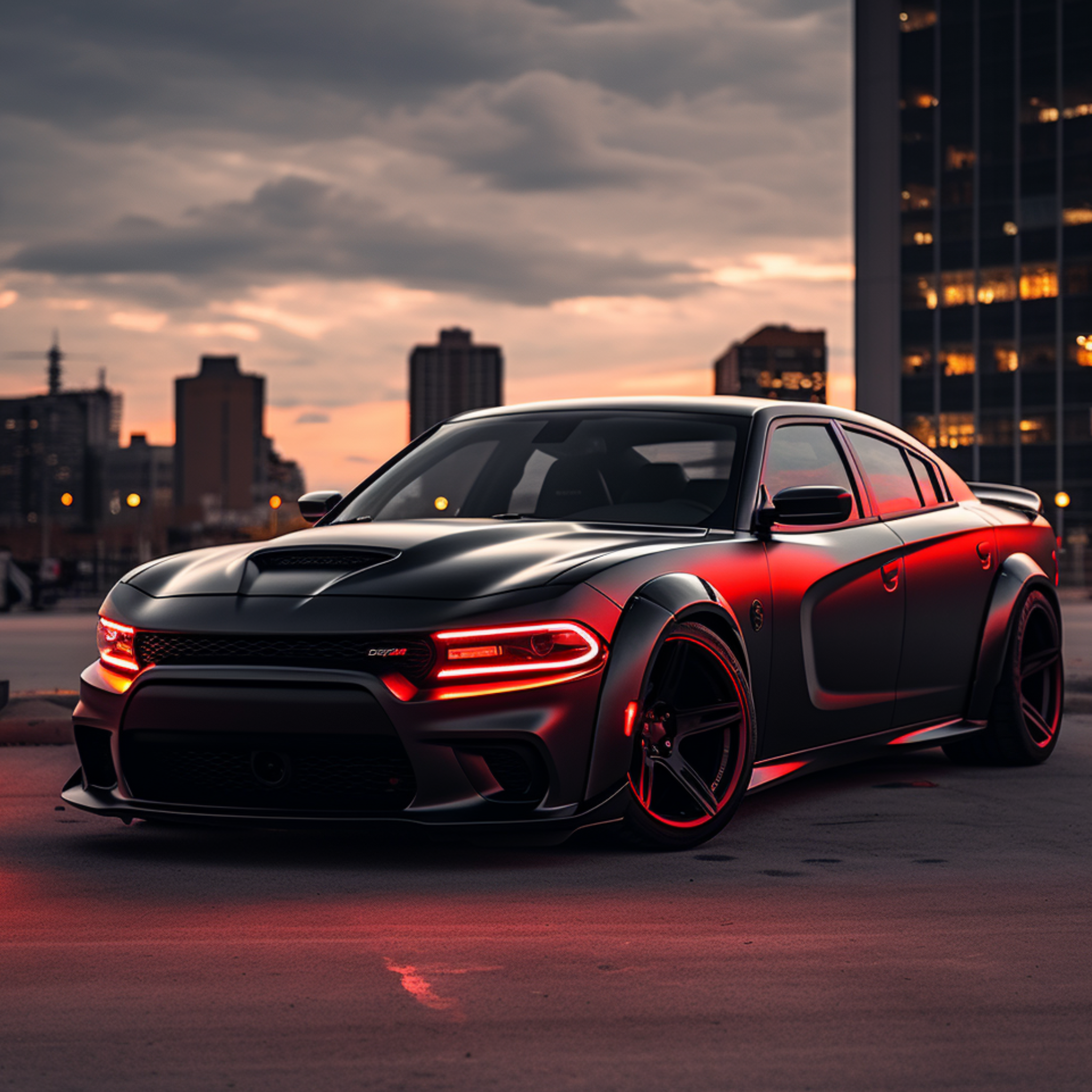 2015-2023 Dodge Charger RGBW DRL Boards - RGB Halo Kits Multicolor Flow Series Color Chasing RGBWA LED headlight kit Oracle Lighting Trendz OneUpLighting Morimoto theretrofitsource AutoLEDTech Diode Dynamics