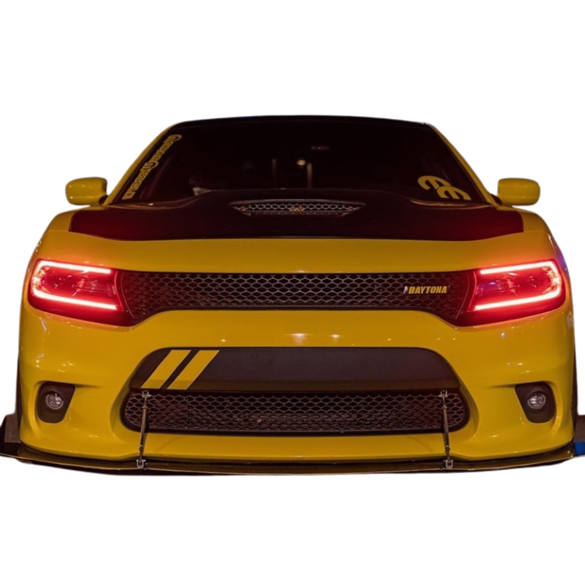 2015-2023 Dodge Charger RGBW DRL Boards - RGB Halo Kits Multicolor Flow Series Color Chasing RGBWA LED headlight kit Oracle Lighting Trendz OneUpLighting Morimoto theretrofitsource AutoLEDTech Diode Dynamics